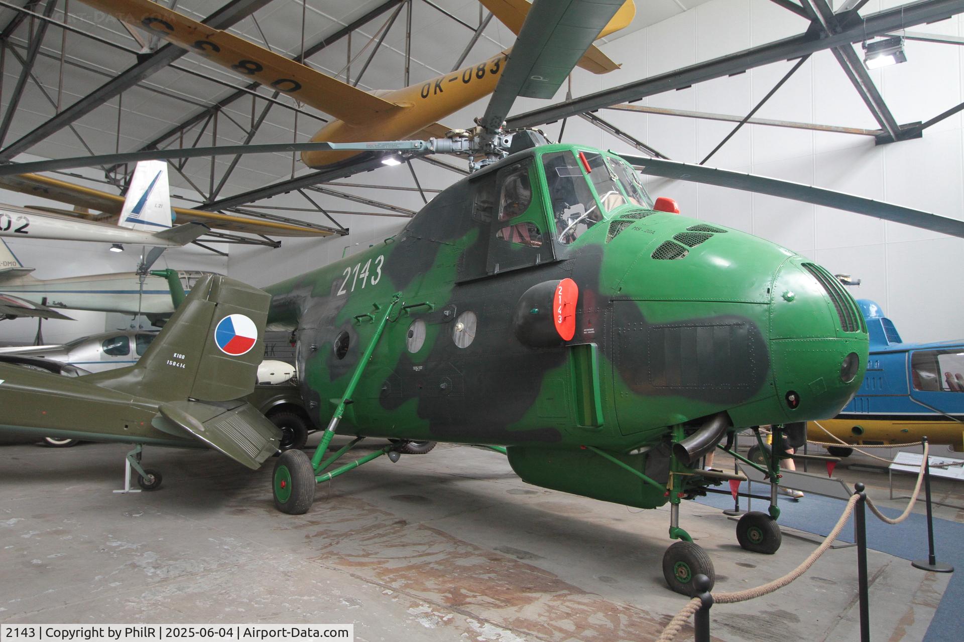 2143, 1965 Mil Mi-4A Hound C/N 02143, 2143 1965 Mil Mi-4A Hound Kbely Aviation Museum 