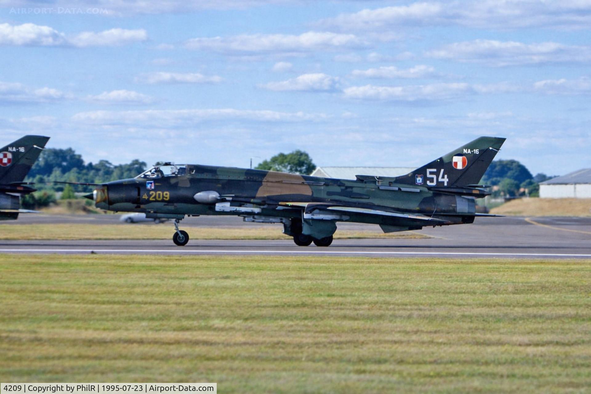 4209, Sukhoi Su-22M-4 C/N 42509, 4209 Su-22M4 CzeAF IAT