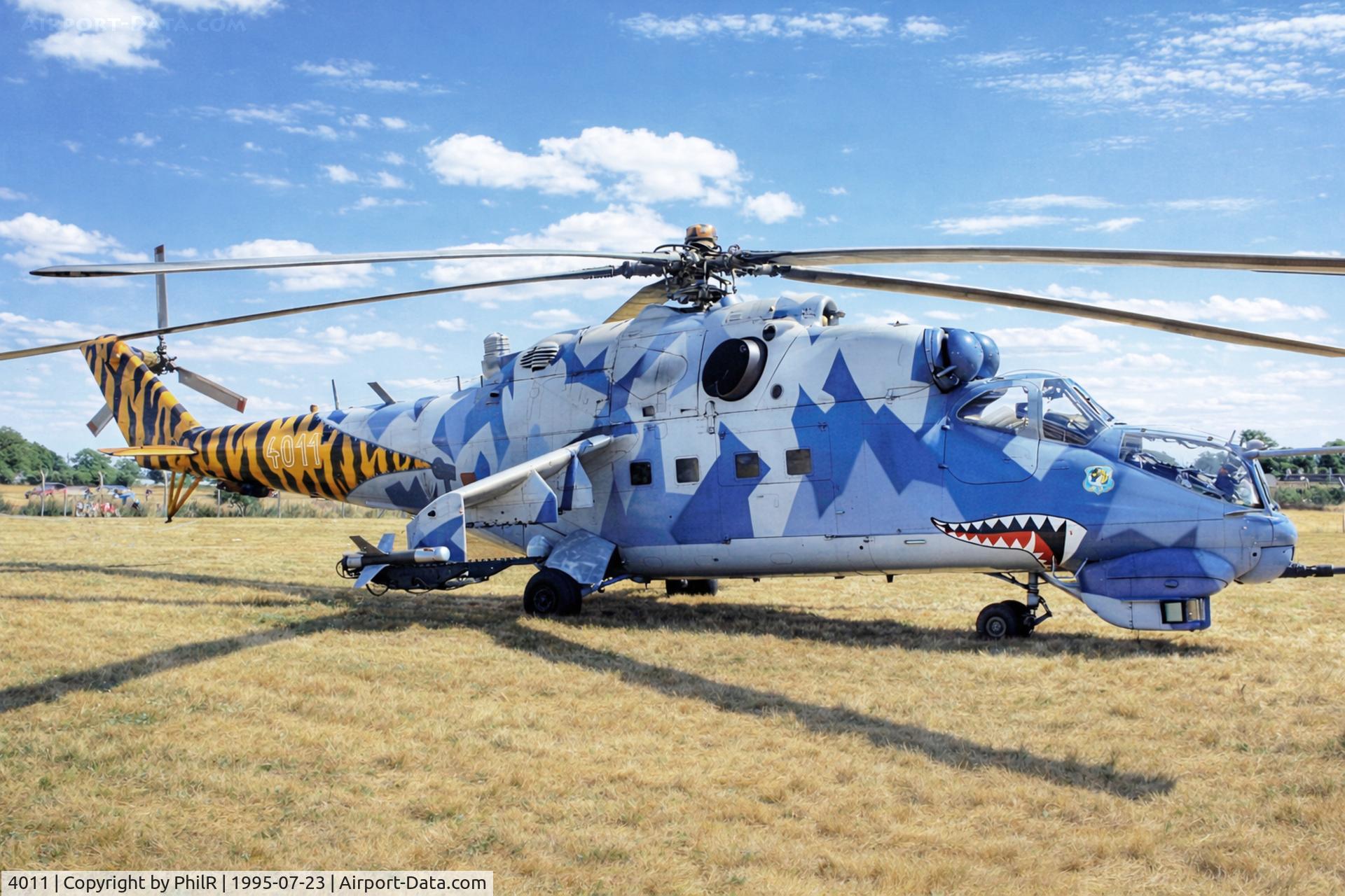 4011, Mil Mi-24V Hind E C/N 344011, 4011 Mil-24V Hind E CzeAF IAT 