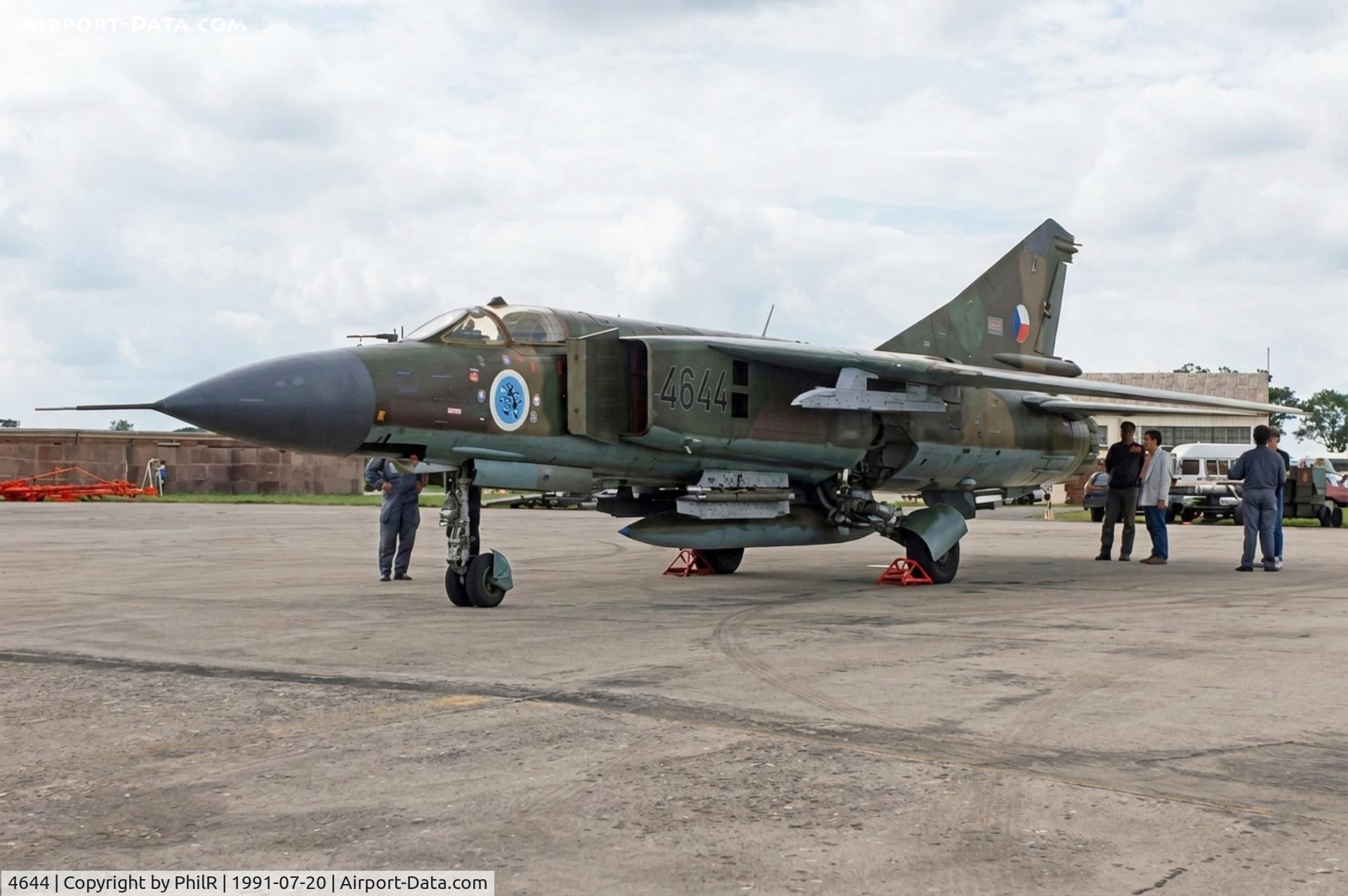 4644, Mikoyan-Gurevich MiG-23ML C/N 0390324644, 4644 MiG-23MC CzeAF IAT 