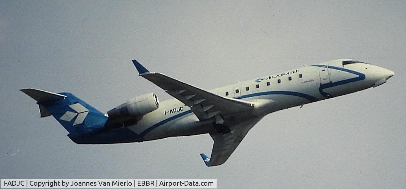 I-ADJC, 2001 Canadair CRJ-200LR (CL-600-2B19) C/N 7494, ex-slide