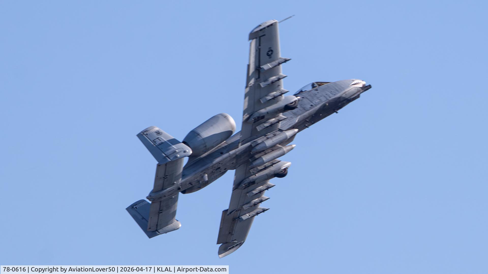 78-0616, Fairchild Republic A-10A Thunderbolt II C/N A10-0236, A-10C
