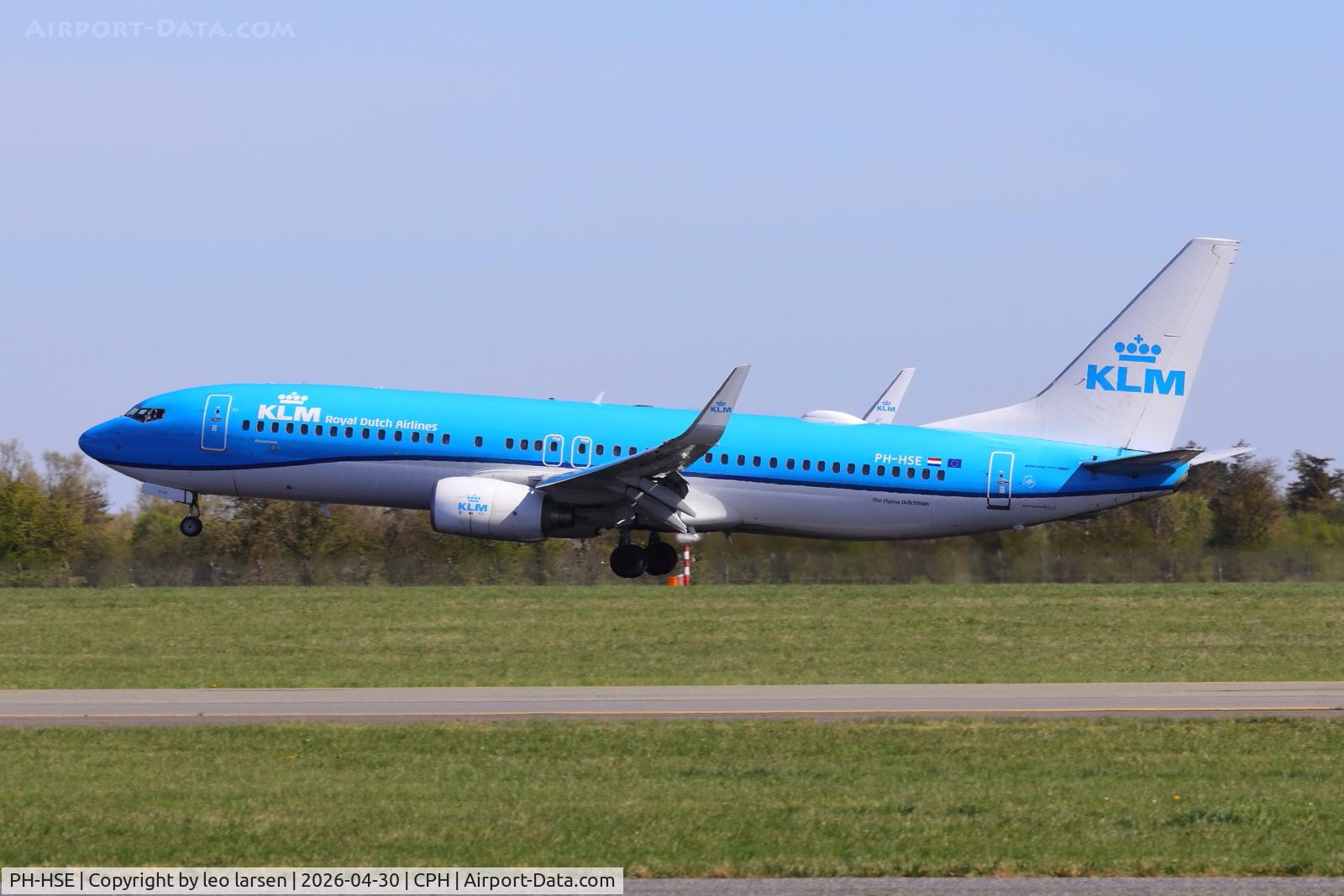 PH-HSE, 2011 Boeing 737-8K2 C/N 39259, Copenhagen 30.4.2026