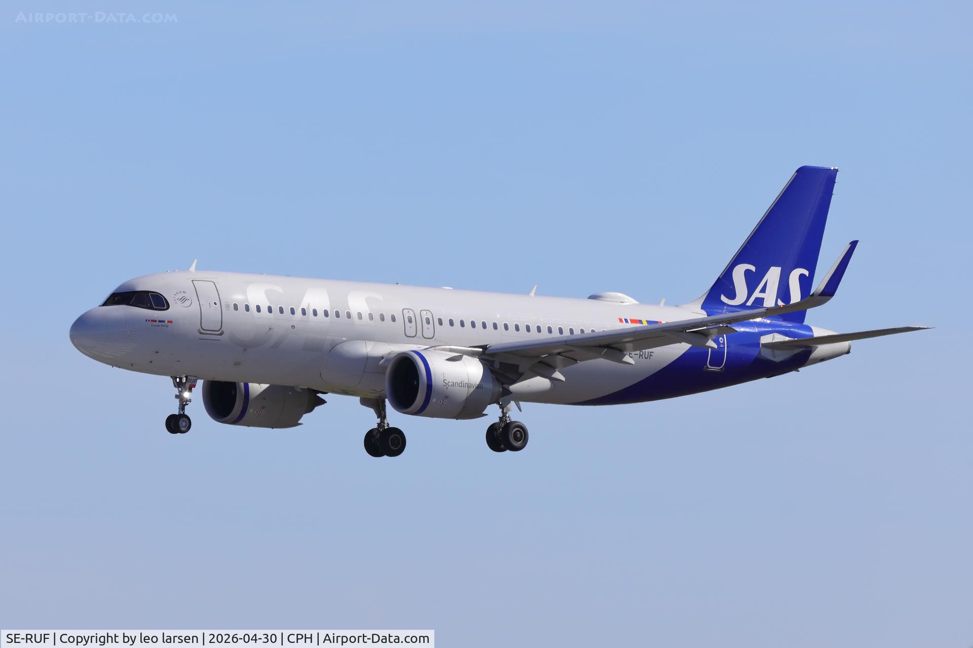 SE-RUF, 2020 Airbus A320-251N C/N 10265, Copenhagen 30.4.2026