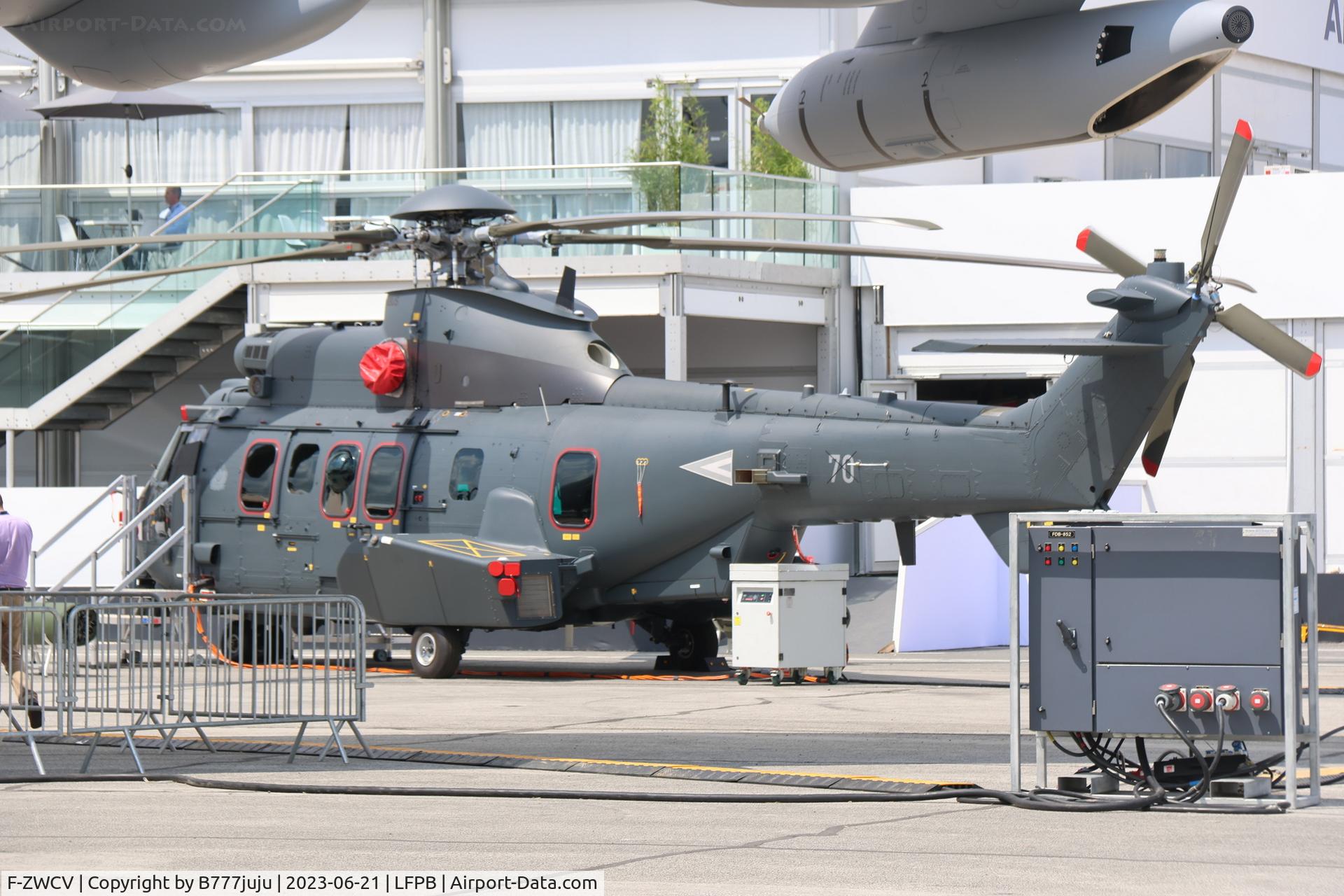F-ZWCV, 2023 Airbus Helicopters H225M, c/n 3121, at SIAE 2023
before delivry