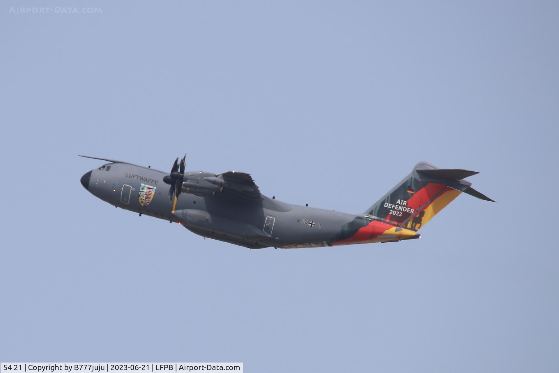54 21, 2017 Airbus A400M Atlas C/N 079, at SIAE 2023