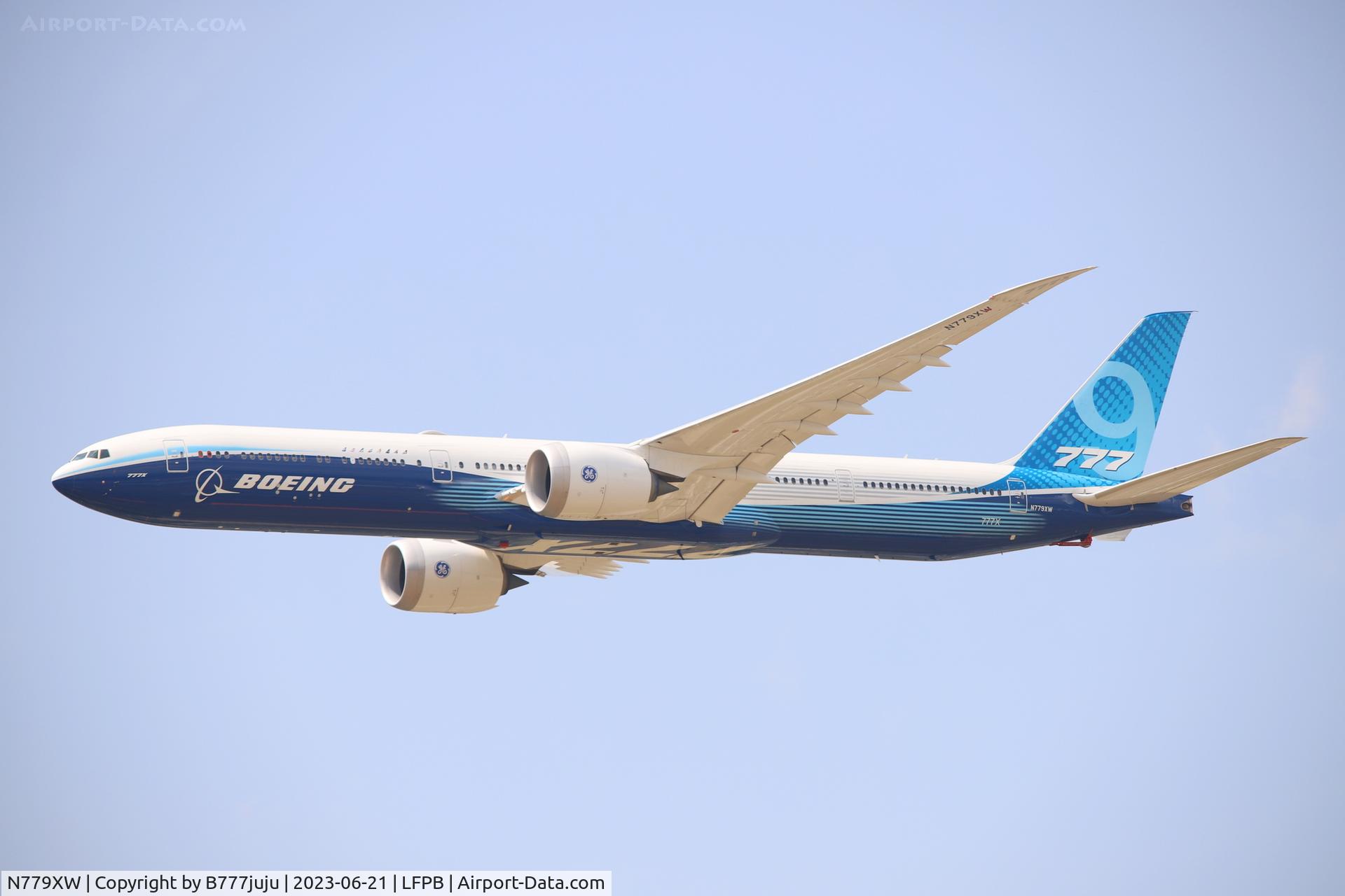 N779XW, 2019 Boeing 777-9X C/N 64240, at SIAE 2023