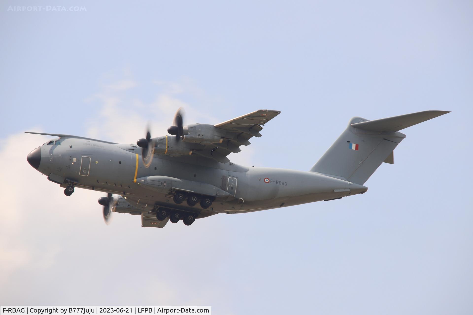F-RBAG, 2015 Airbus A400M Atlas C/N 019, at SIAE 2023