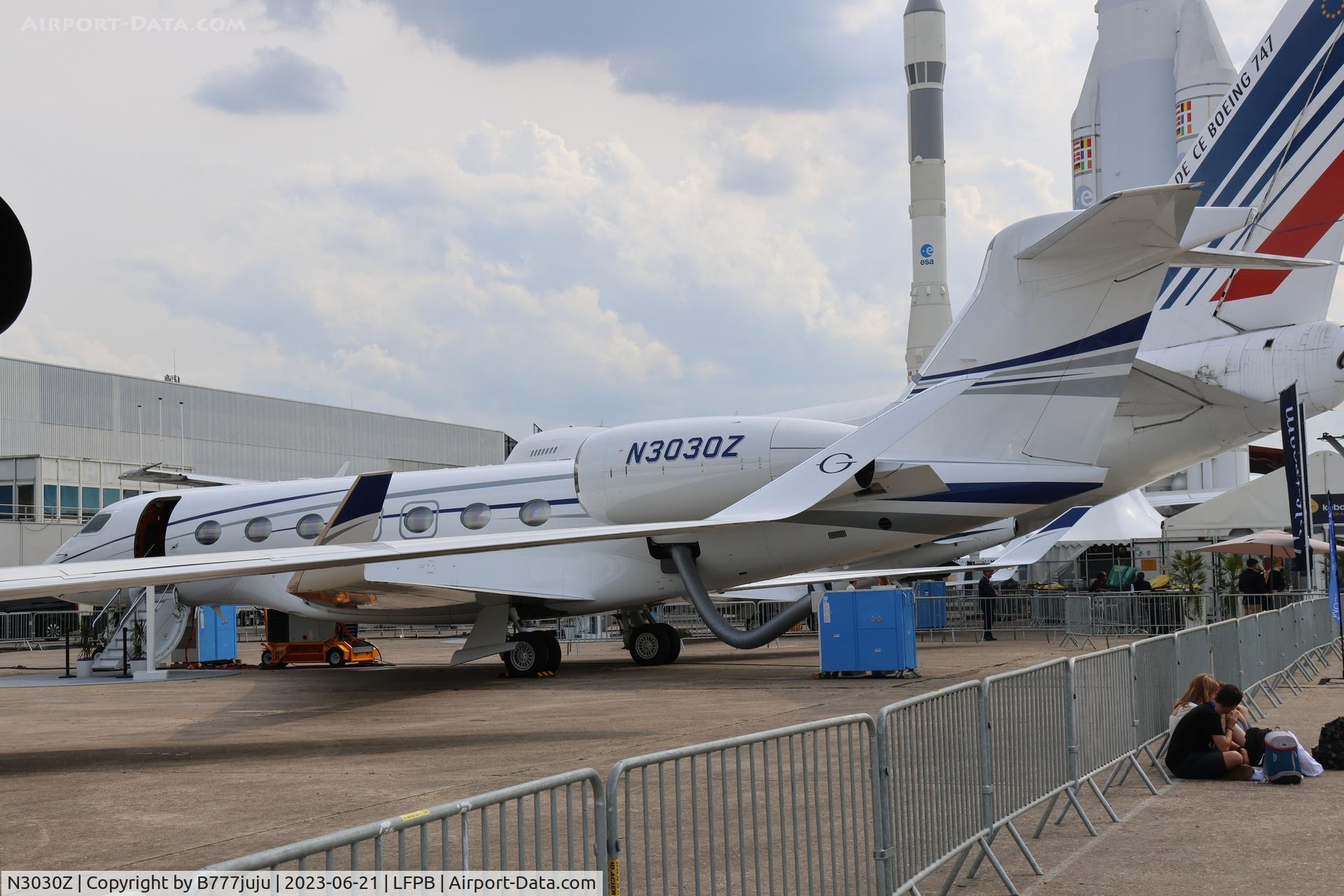 N3030Z, 2023 Gulfstream Aerospace G500, c/n 72033, at SIAE 2023