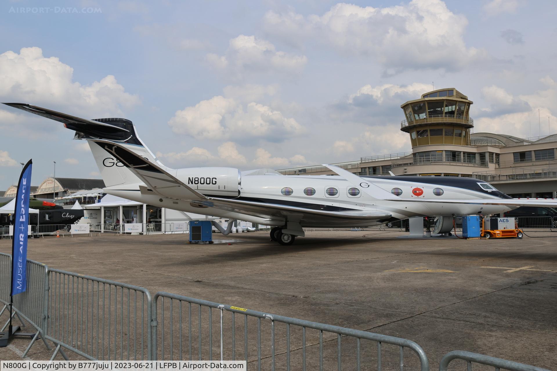 N800G, 2022 Gulfstream GVIII G800 C/N 88001, at SIAE 2023