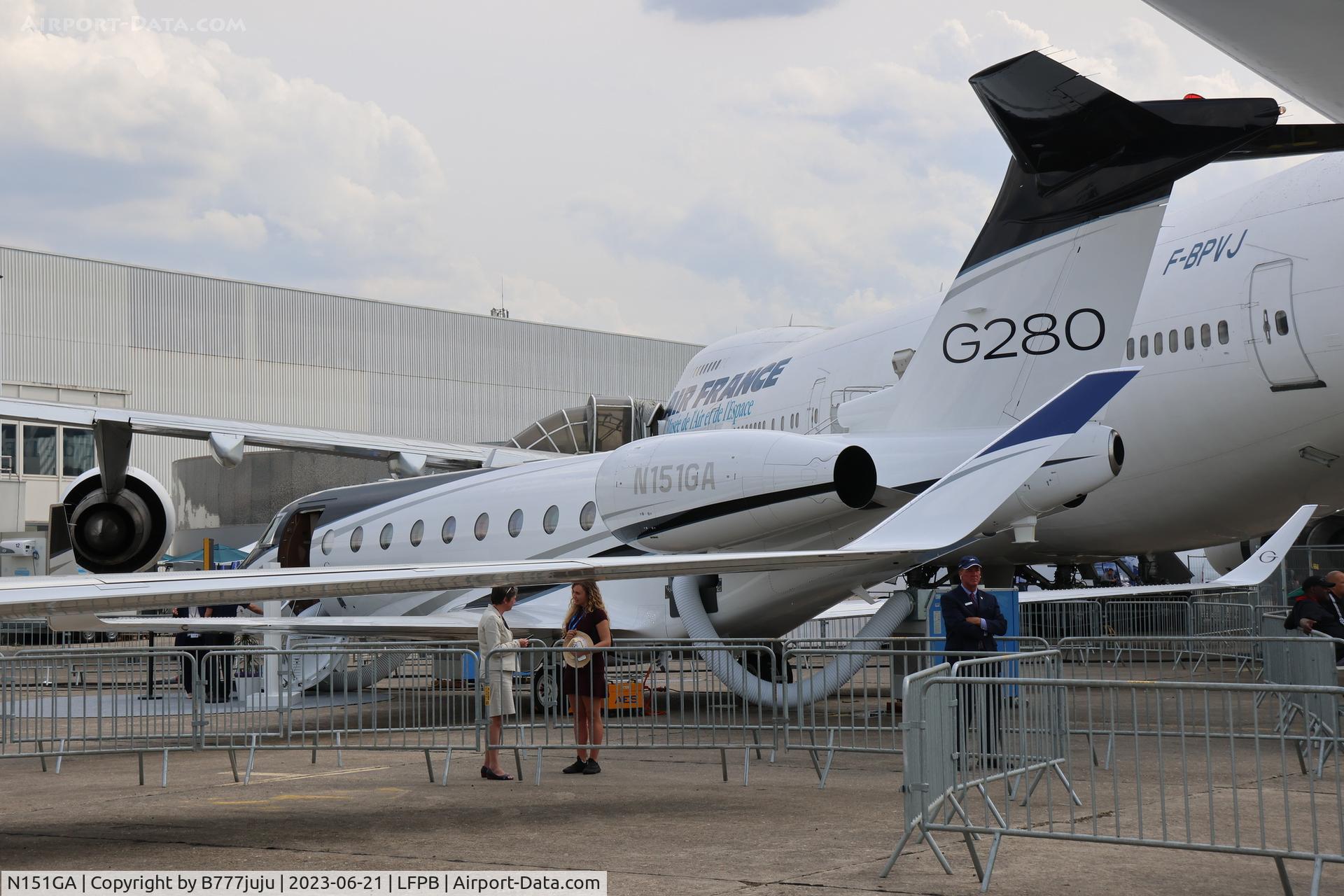 N151GA, Gulfstream Aerospace G280, c/n 2051, at SIAE 2023