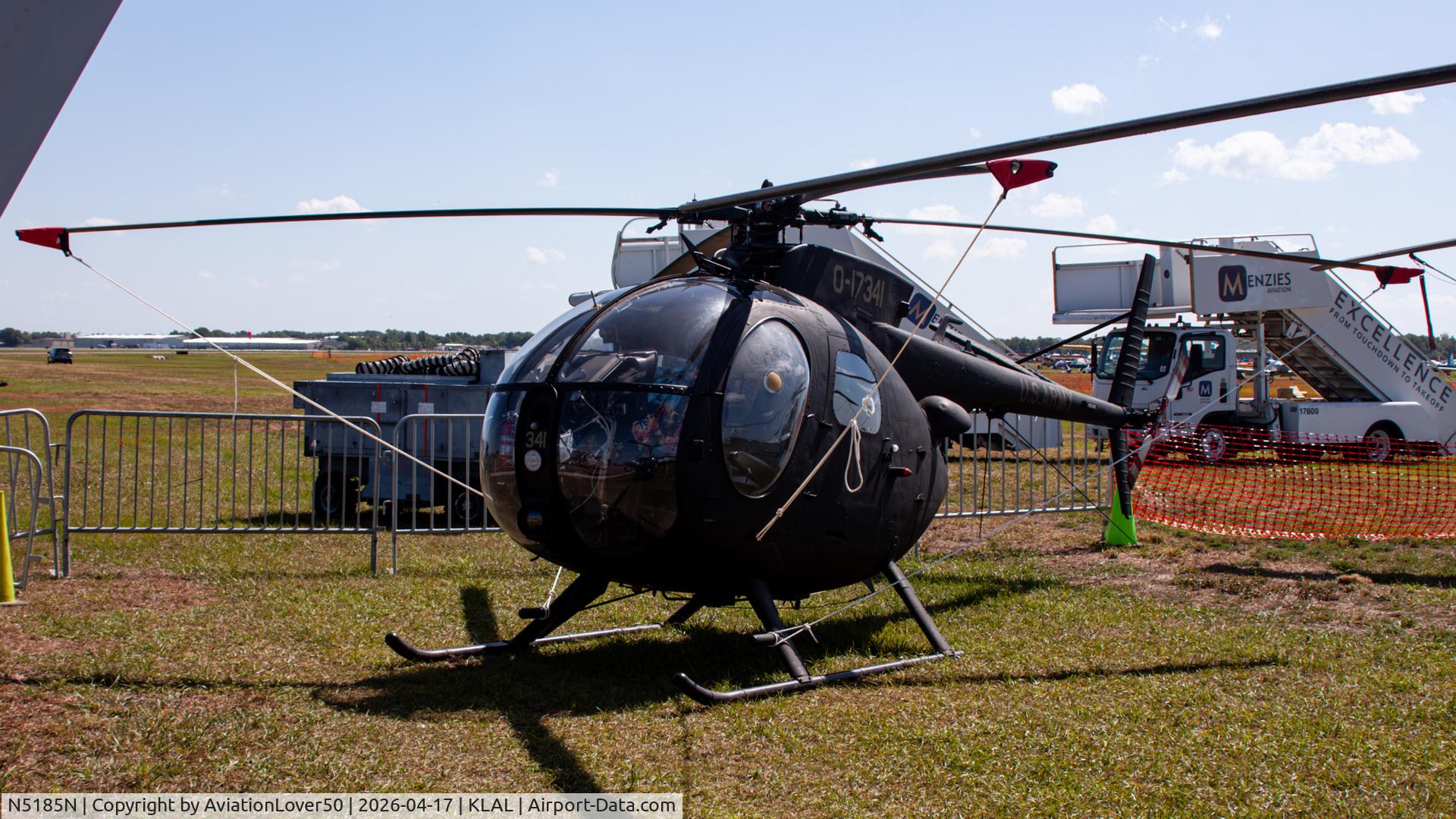 N5185N, Hughes OH-6 C/N 68-17341, MH-6B