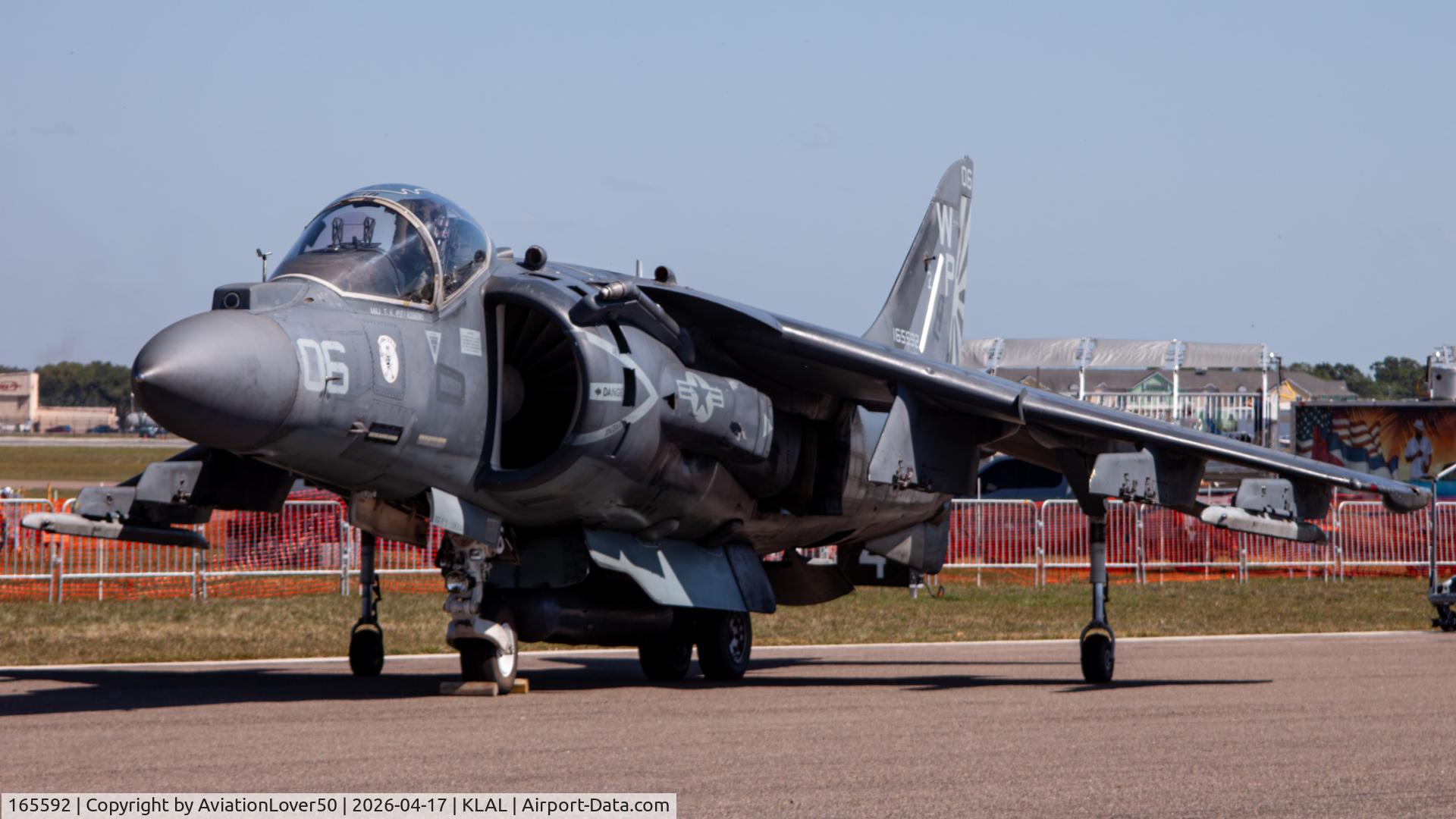 165592, Boeing AV-8B+(R)-25-MC Harrier II Plus C/N B329, AV-8B+