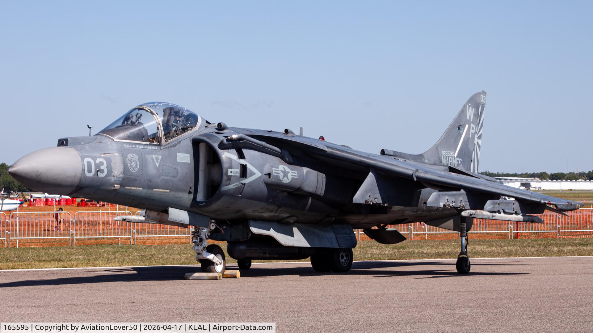 165595, Boeing AV-8B+(R)-27-MC Harrier II Plus C/N B333, AV-8B+