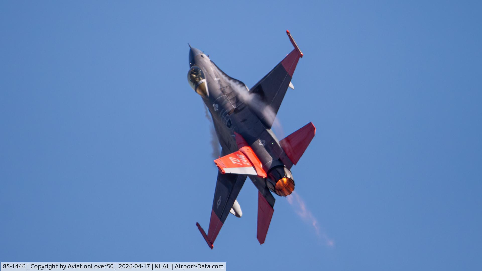 85-1446, 1985 General Dynamics F-16C Fighting Falcon C/N 5C-226, QF-16C
