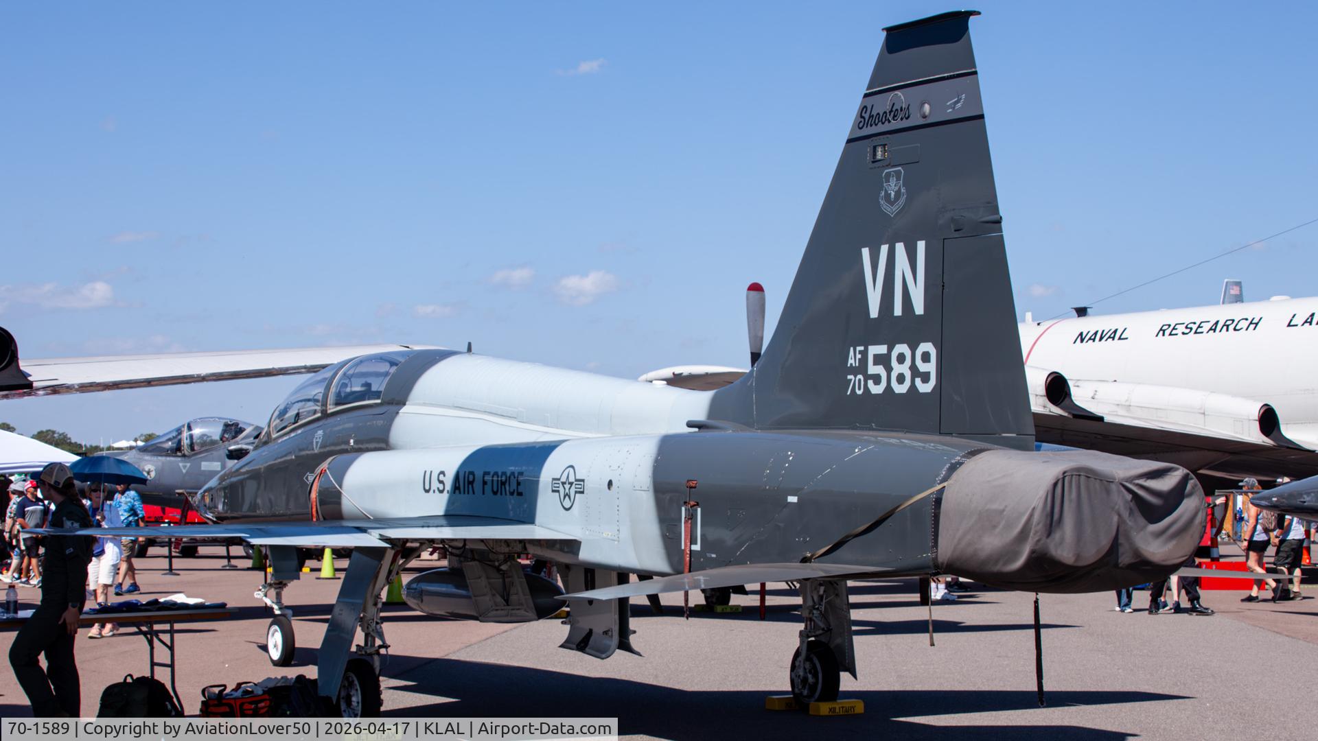 70-1589, Northrop T-38A Talon C/N T.6279, T-38C