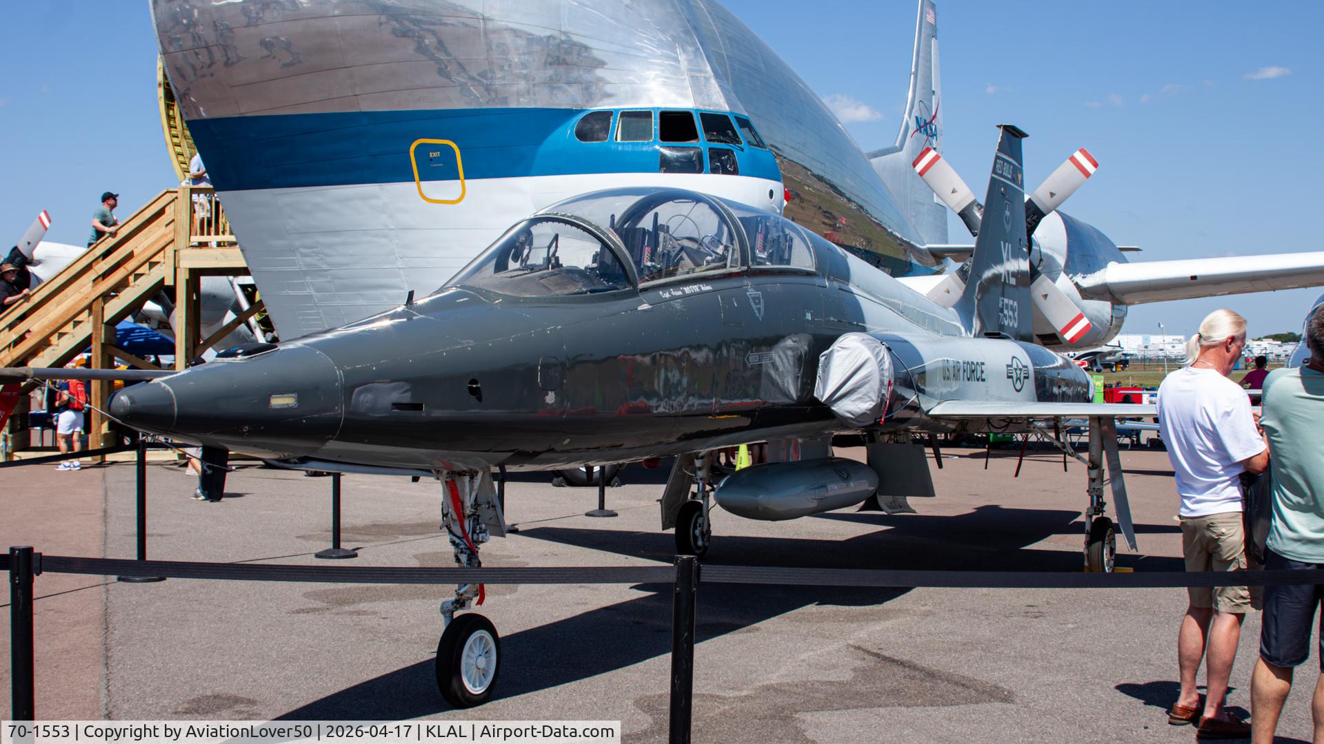 70-1553, 1970 Northrop T-38C Talon C/N T.6243, T-38C