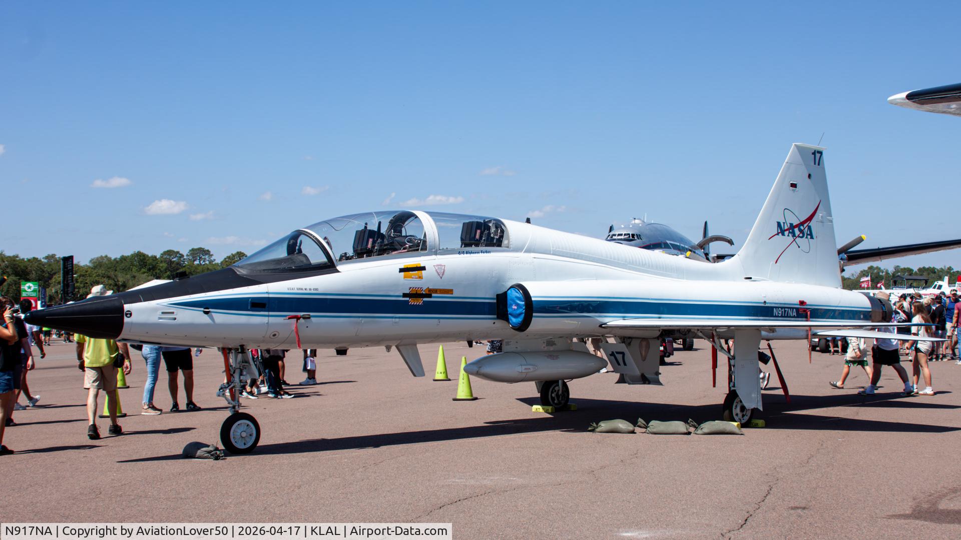 N917NA, 1969 Northrop T-38A C/N 66-8383, T-38N