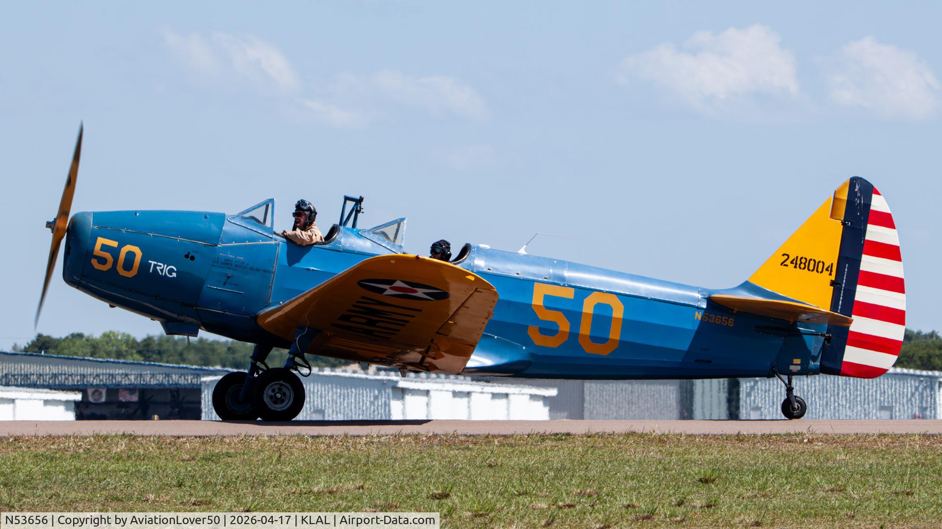 N53656, Fairchild M-62A C/N 6533AE, PT-19A