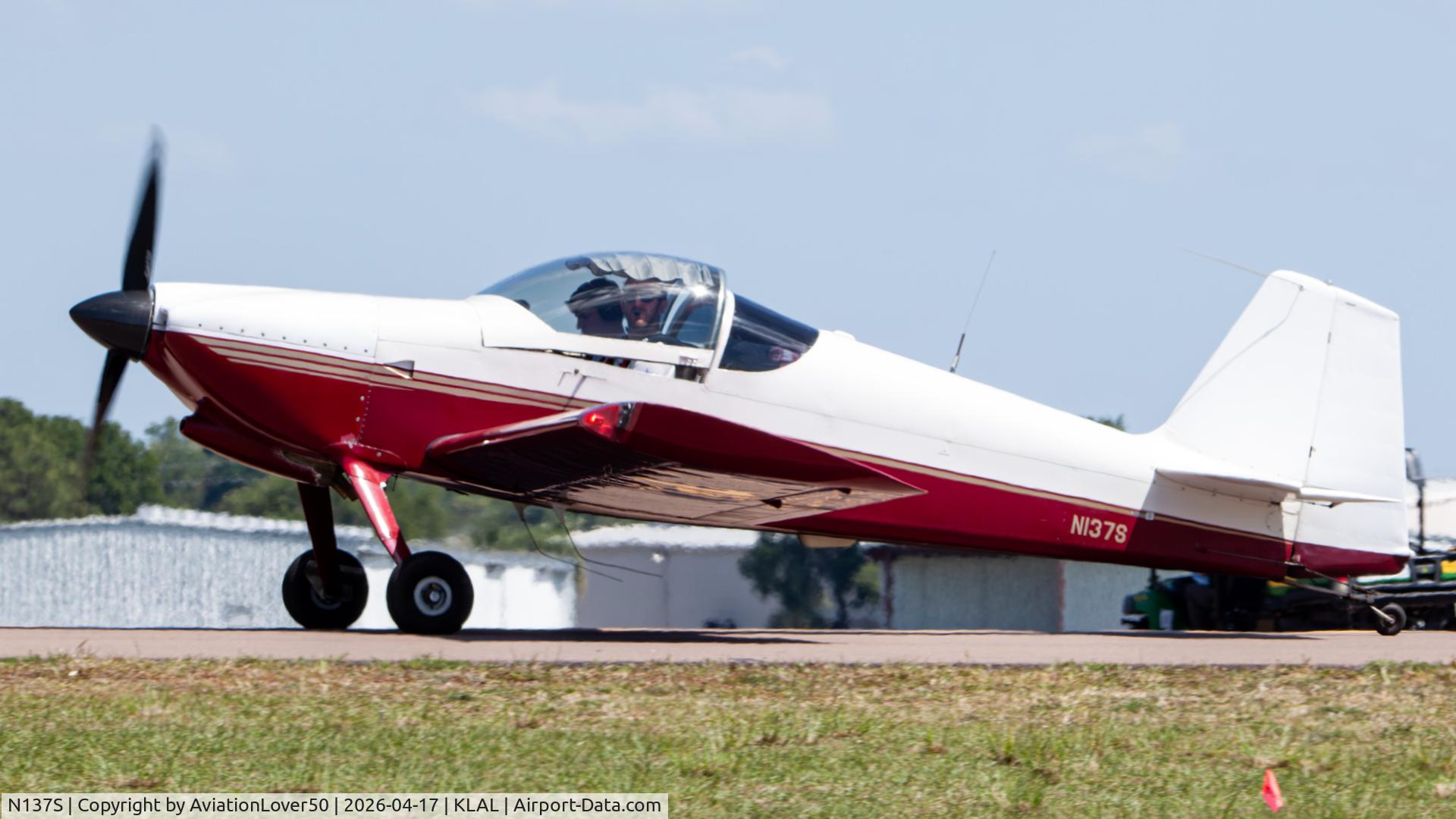 N137S, 1990 Vans RV-6 C/N 20316, RV-6