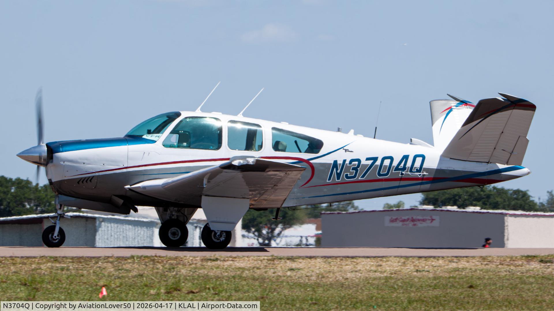 N3704Q, 1966 Beech V35 Bonanza C/N D-8365, V35 Bonanza