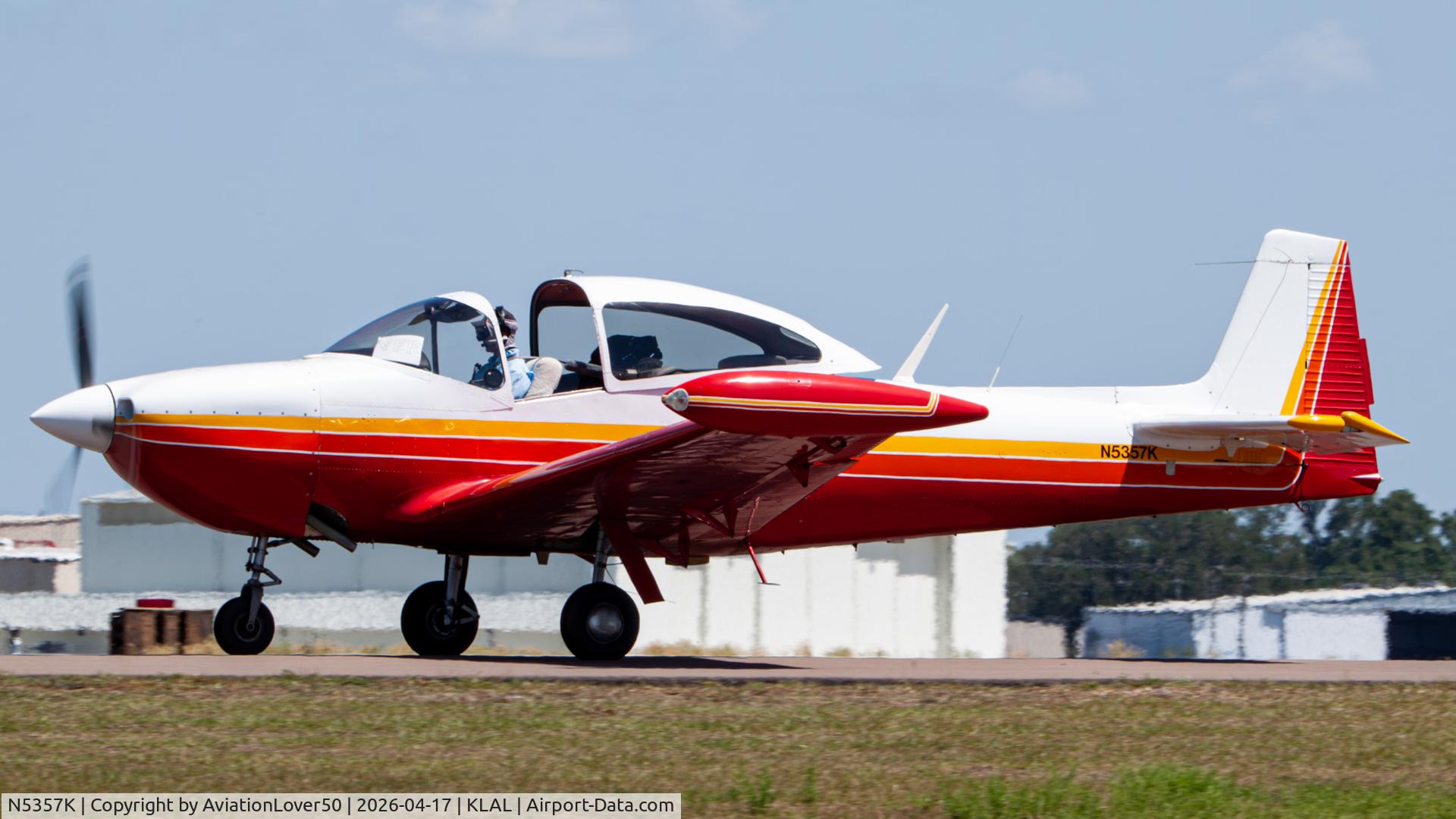 N5357K, 1951 Ryan Navion B C/N NAV-4-2257B, Navion B