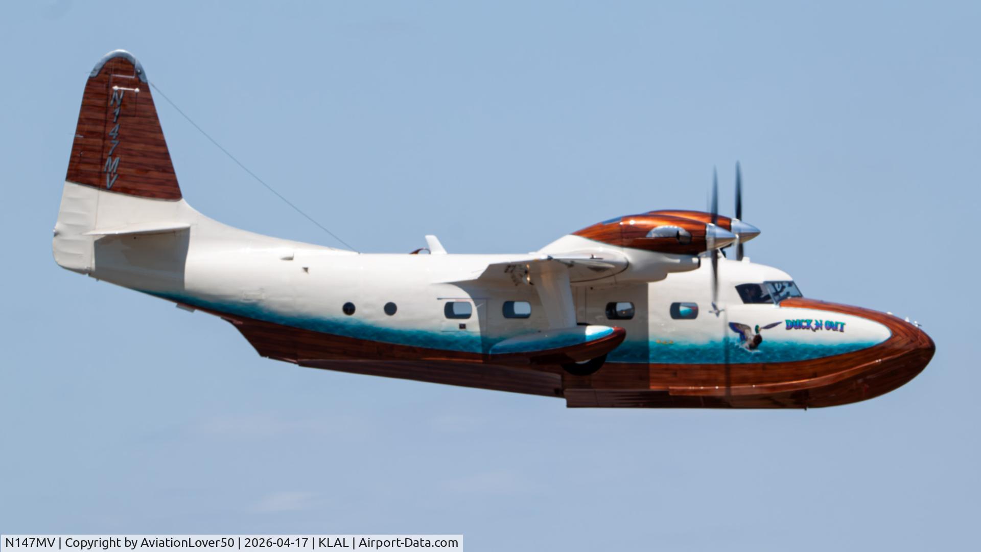 N147MV, 1950 Grumman G-73T Turbo Mallard Mallard C/N J-50, G-73T