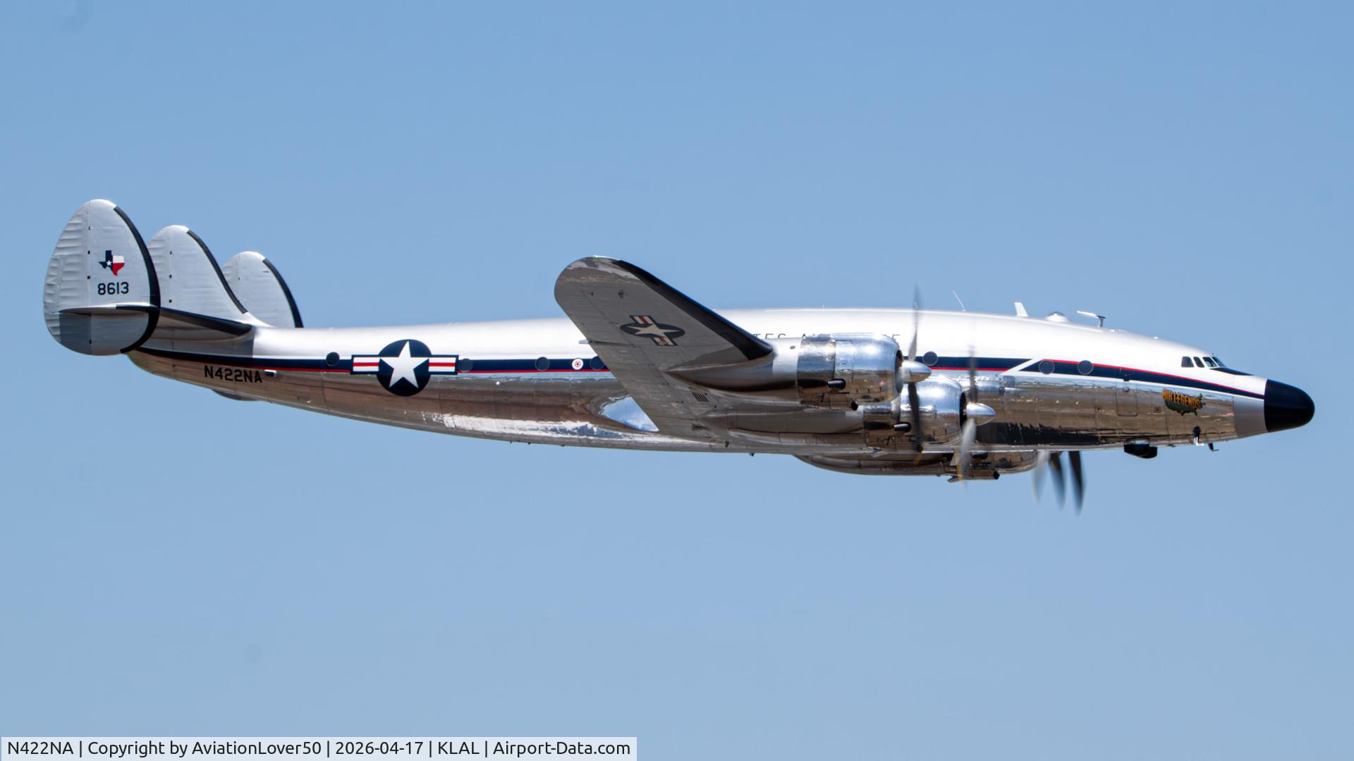N422NA, 1948 Lockheed C-121A Constellation C/N 48-613 (2605), VC-121A