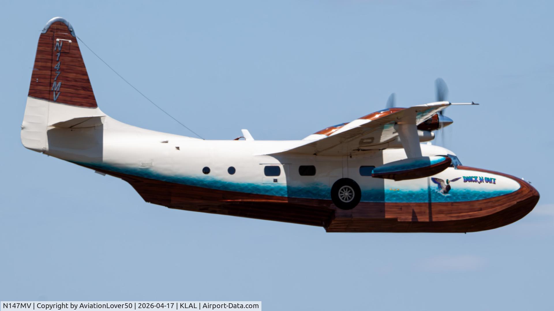 N147MV, 1950 Grumman G-73T Turbo Mallard Mallard C/N J-50, G-73T