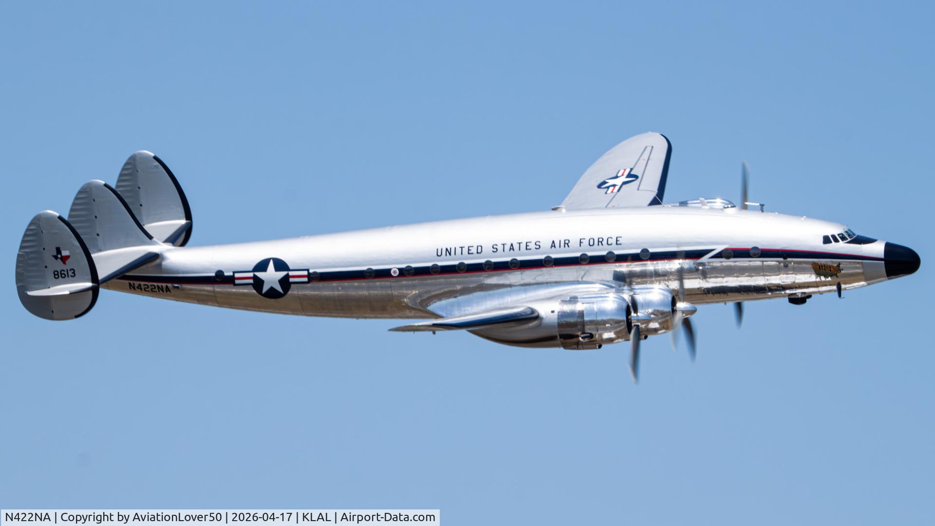 N422NA, 1948 Lockheed C-121A Constellation C/N 48-613 (2605), VC-121A