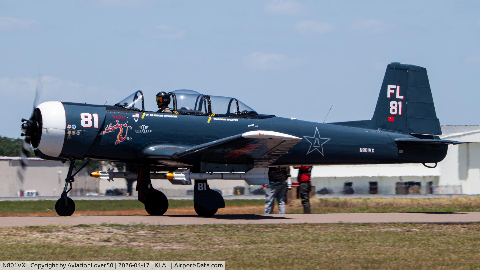 N801VX, 1988 Nanchang CJ-6 C/N 4432014, CJ-6