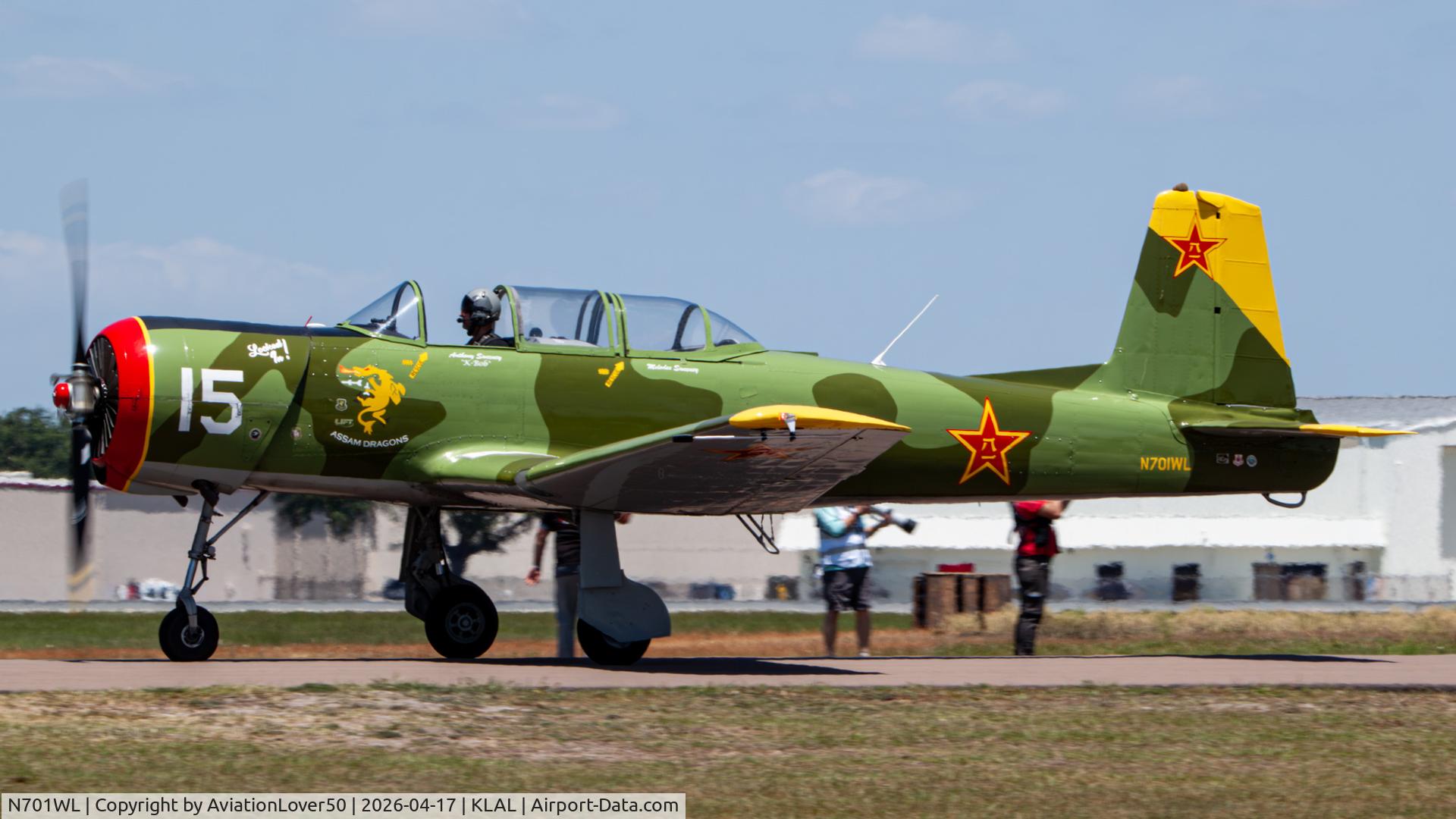 N701WL, 1975 Nanchang CJ-6 C/N 3051215, CJ-6