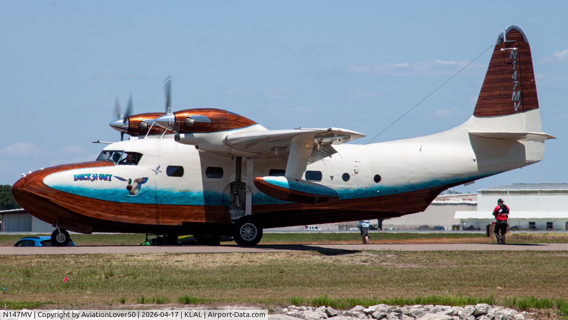 N147MV, 1950 Grumman G-73T Turbo Mallard Mallard C/N J-50, G-73T