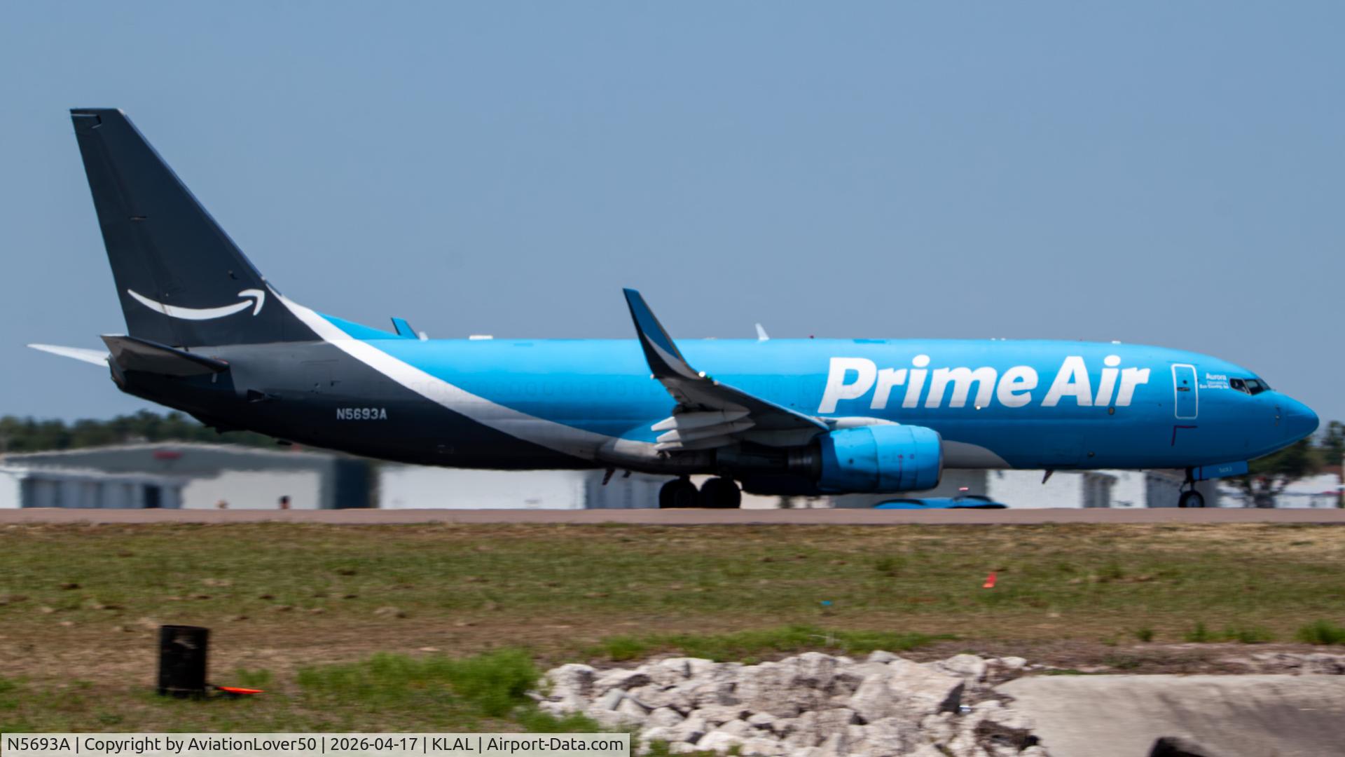 N5693A, 1999 Boeing 737-84P C/N 29947, Amazon 738F