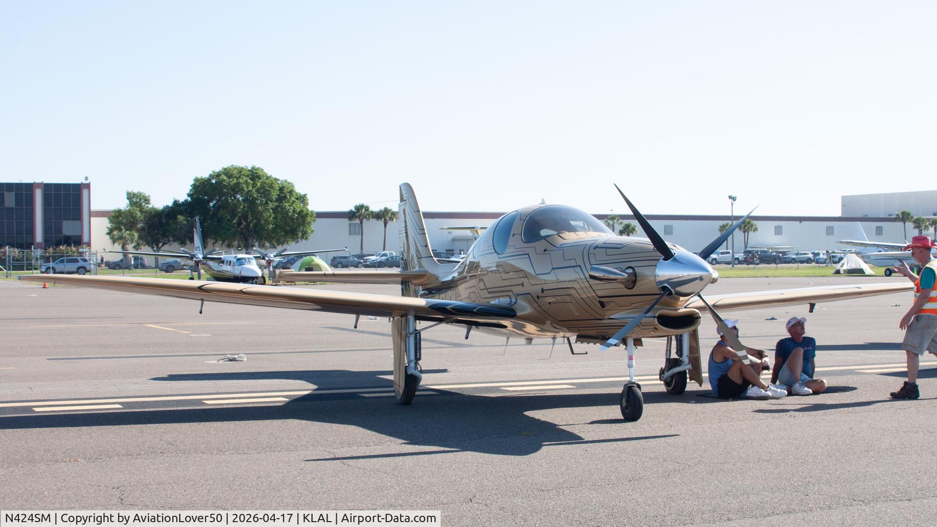 N424SM, Lancair Evolution C/N EVO-005, Lancair Evolution Turbine