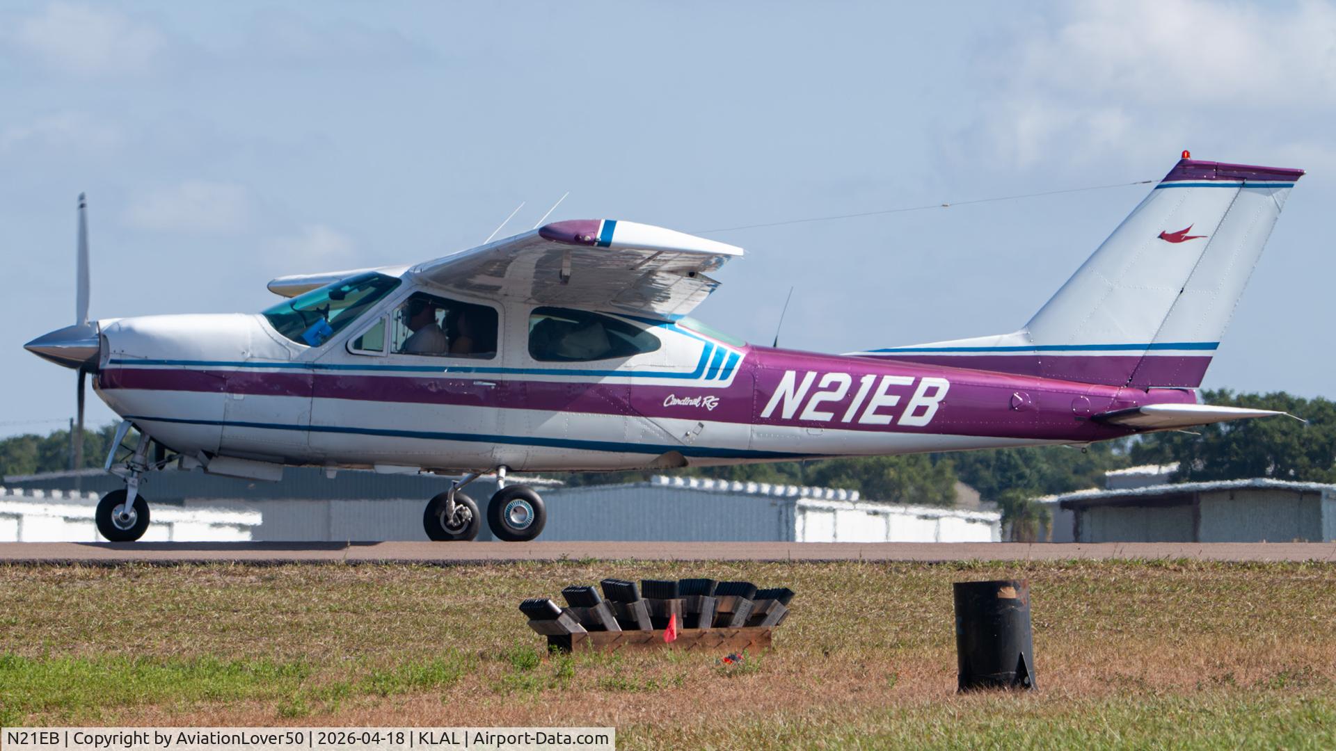 N21EB, 1974 Cessna 177RG Cardinal C/N 177RG0589, Cardinal RG