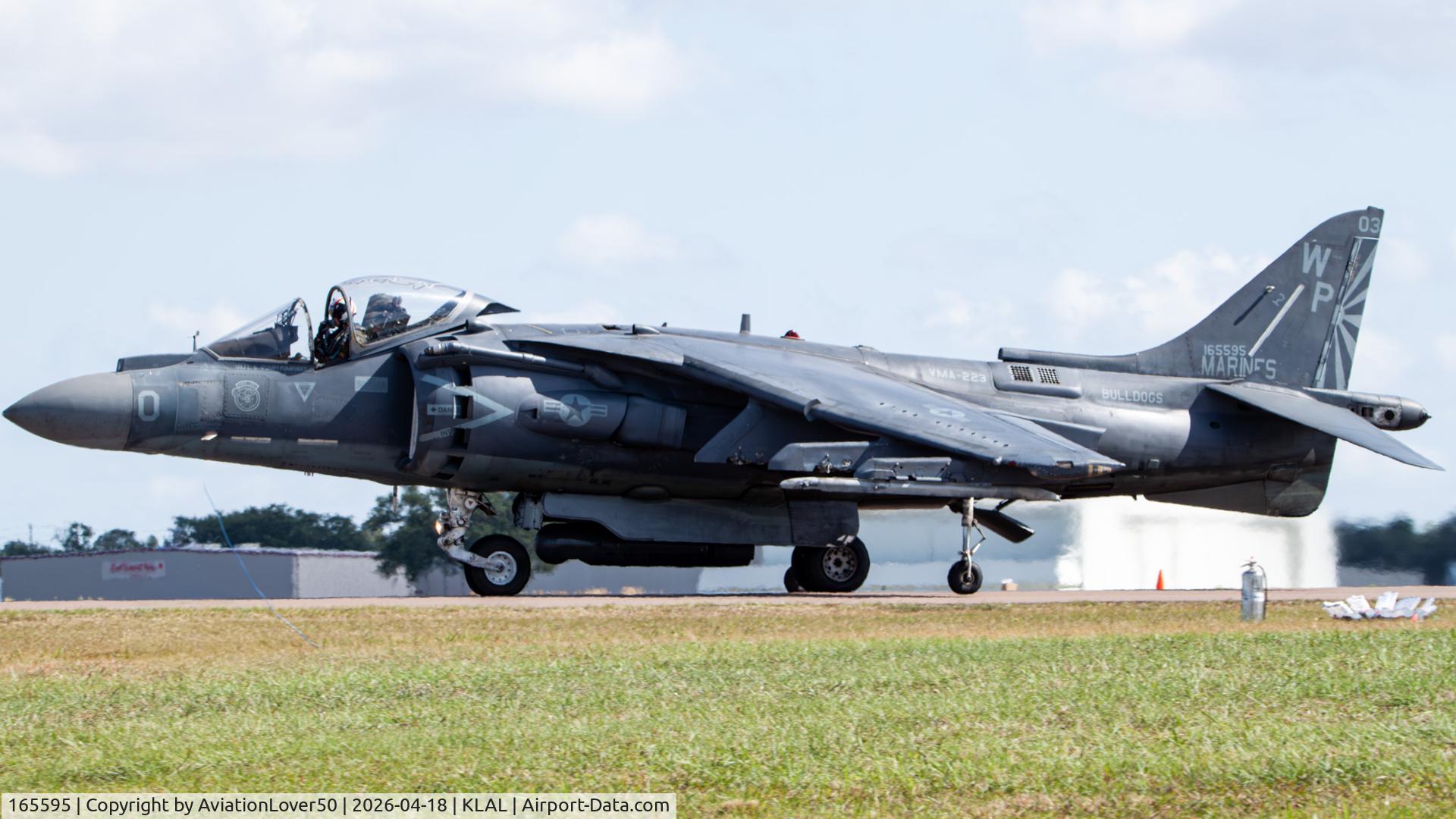 165595, Boeing AV-8B+(R)-27-MC Harrier II Plus C/N B333, AV-8B+