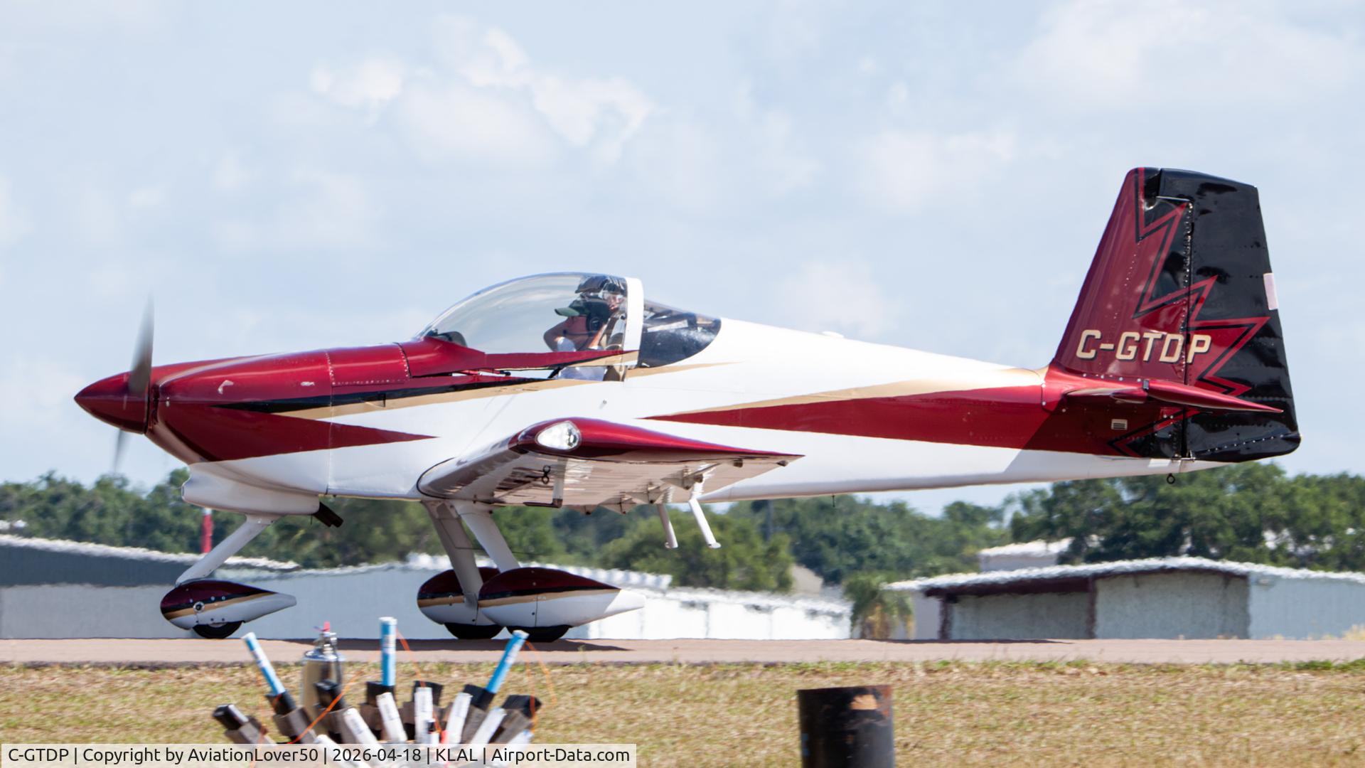 C-GTDP, 2011 Vans RV-9 C/N 91458, RV-9A
