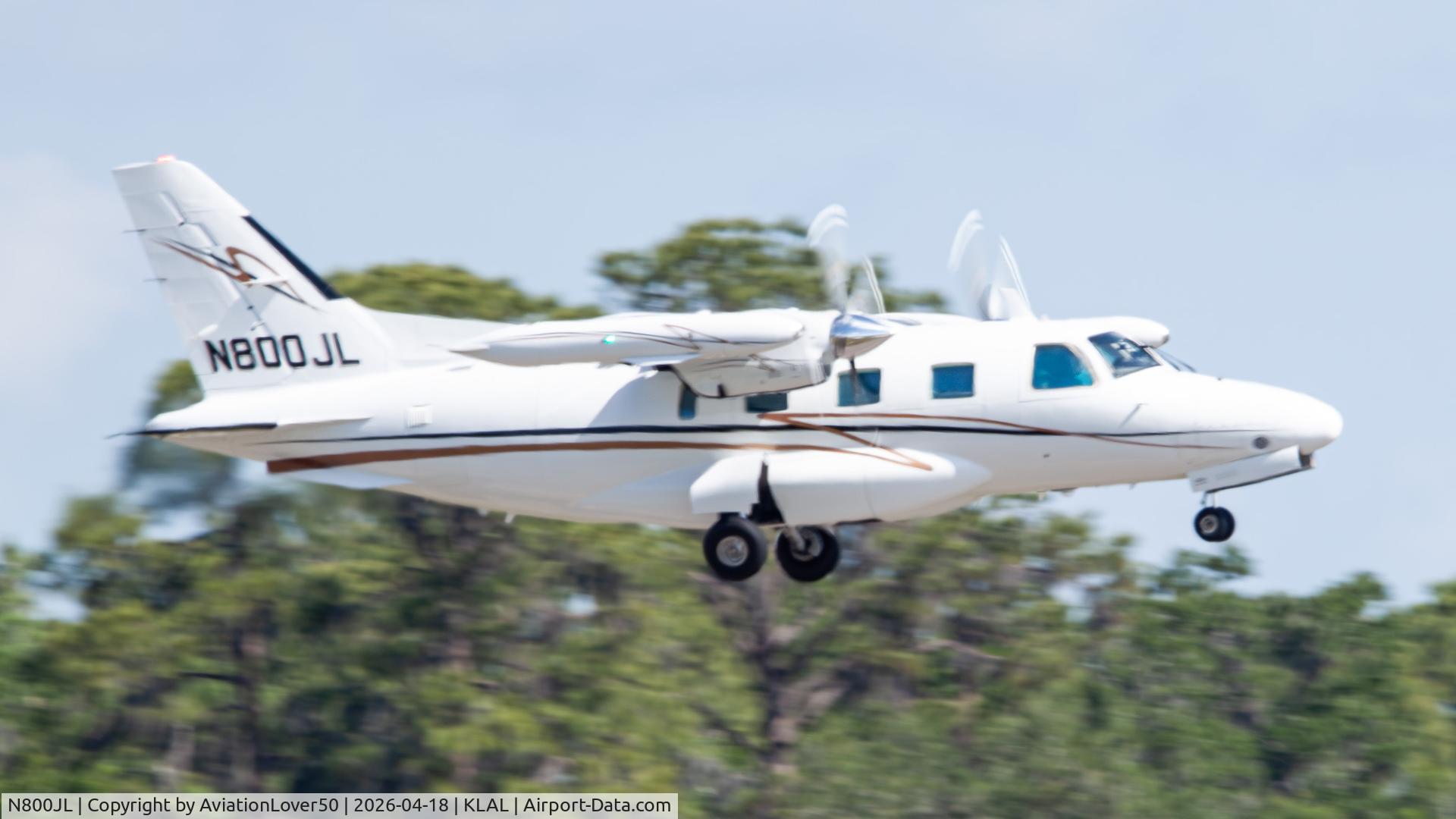 N800JL, 1981 Mitsubishi MU-2B-60 Marquise C/N 1509SA, MU-2B