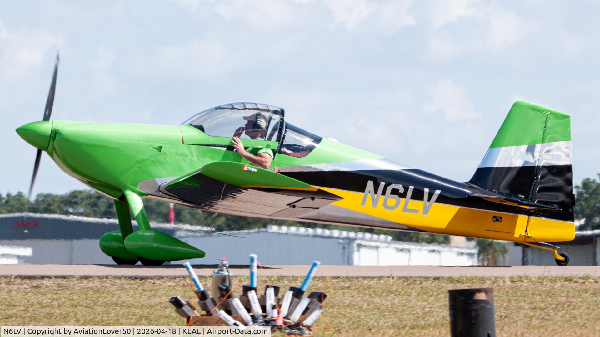 N6LV, 2021 Vans RV-6 C/N 22917, RV-6