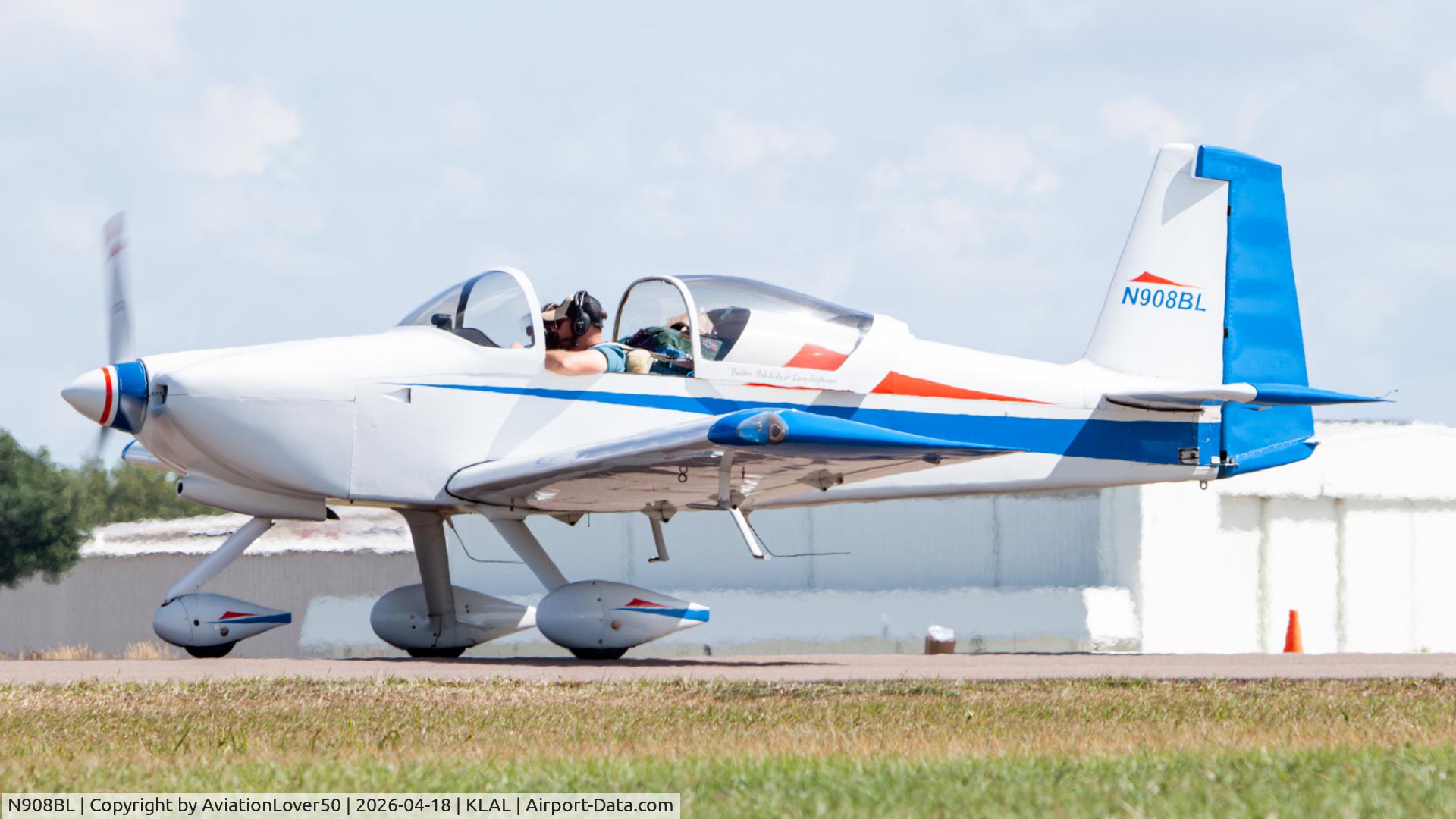 N908BL, 2006 Vans RV-9A C/N 90854, RV-9A
