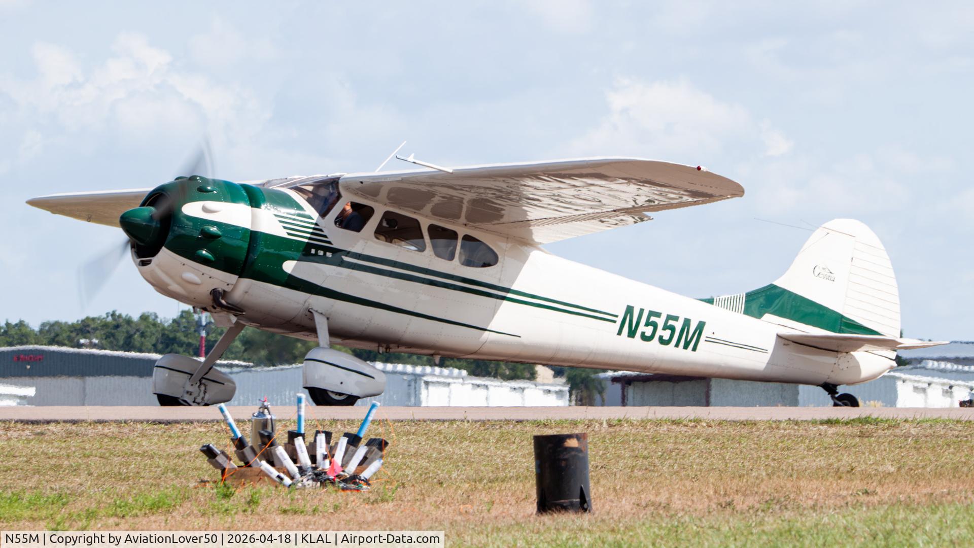 N55M, 1949 Cessna 195 C/N 7408, 195