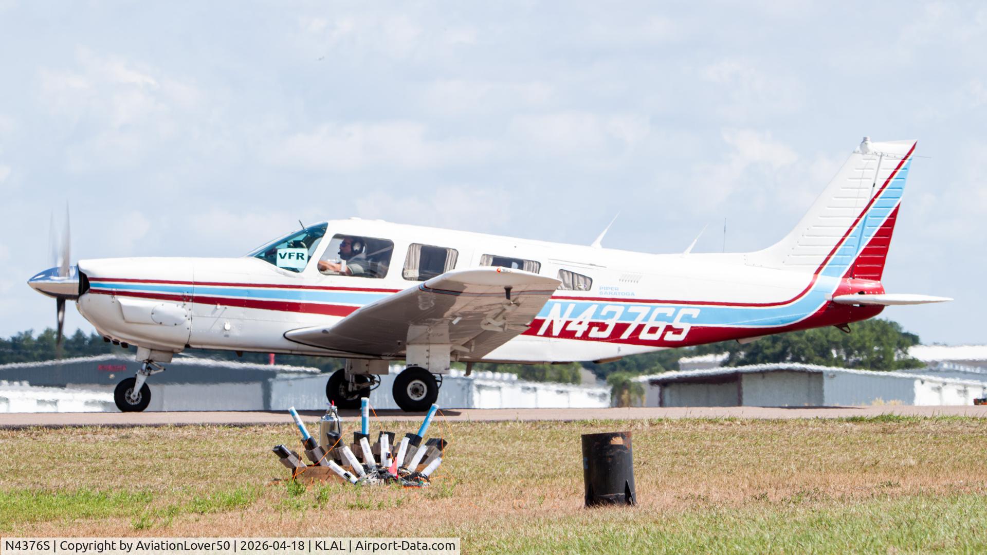 N4376S, 1984 Piper PA-32-301 Saratoga C/N 32-8406019, Saratoga