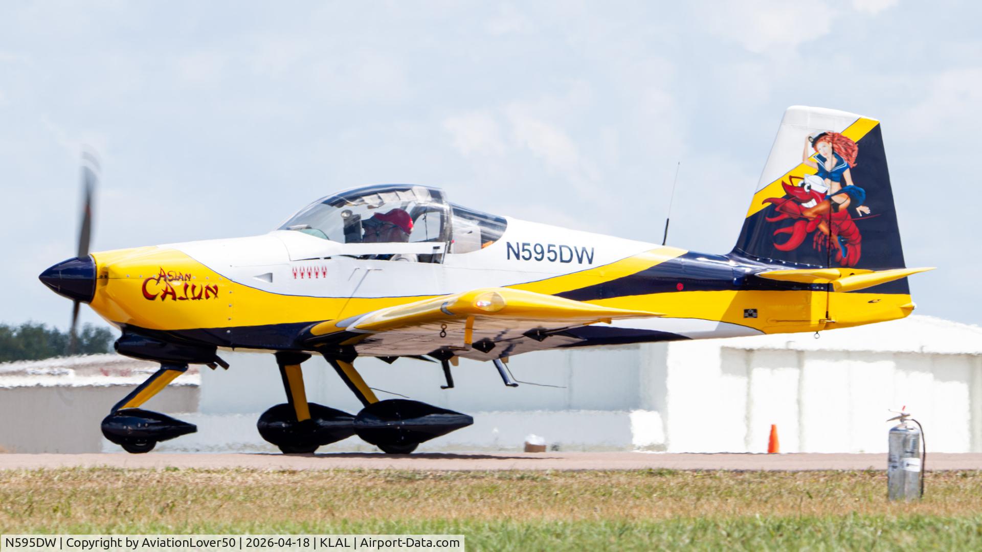 N595DW, 2018 Van's RV-9A C/N 90496, RV-9A
