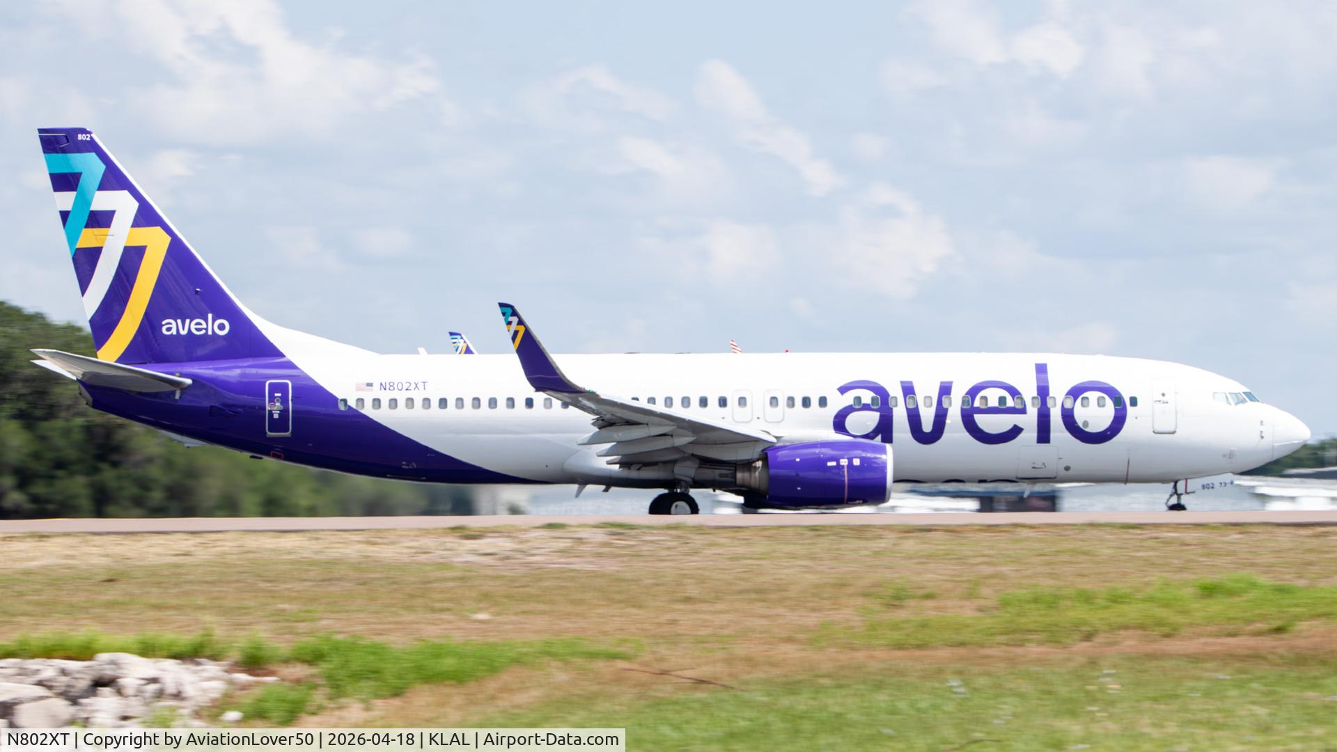 N802XT, 2005 Boeing 737-8F2 C/N 34405, Avelo 738