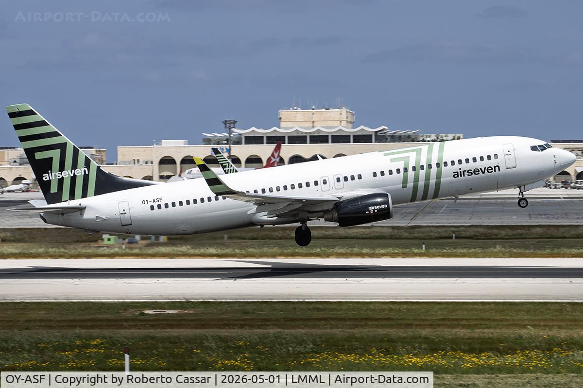 OY-ASF, 2007 Boeing 737-8GJ C/N 34904, Runway 13
