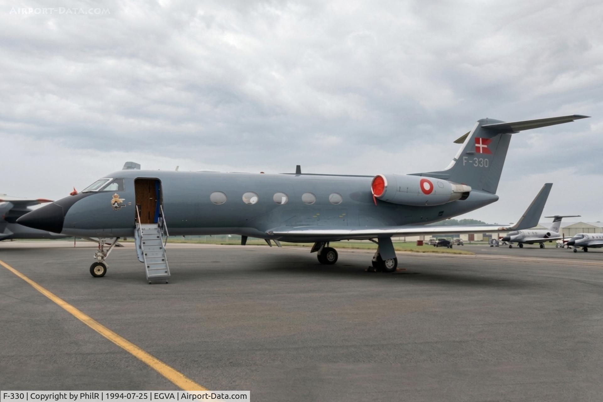 F-330, 1981 Grumman G1159A Gulfstream III C/N 330, F-330 1982 Gulfstream lll RDanAF IAT 