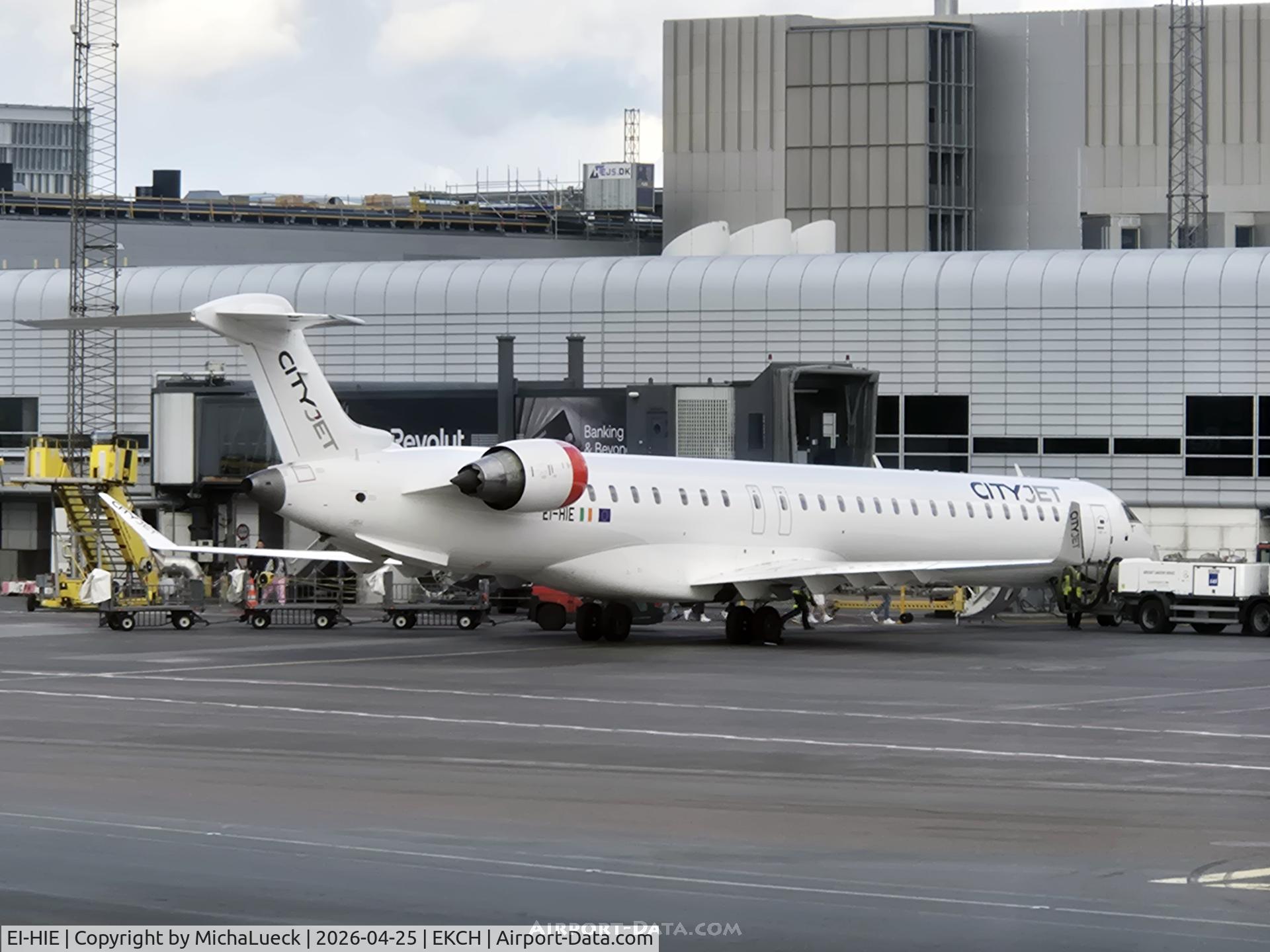 EI-HIE, 2010 Bombardier CRJ 1000 (CL600-2E25) C/N 109010, At Kastrup