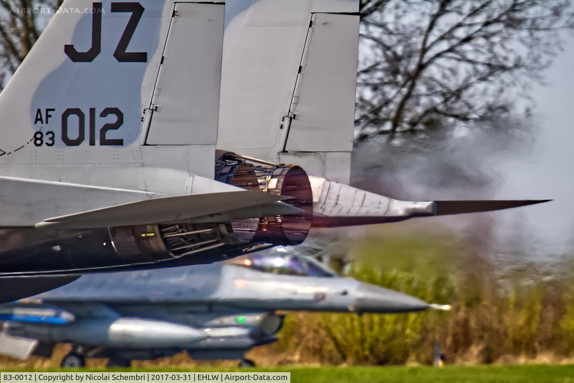 83-0012, 1983 McDonnell Douglas F-15C Eagle C/N 0858/C272, Operation Frisian Flag 2017