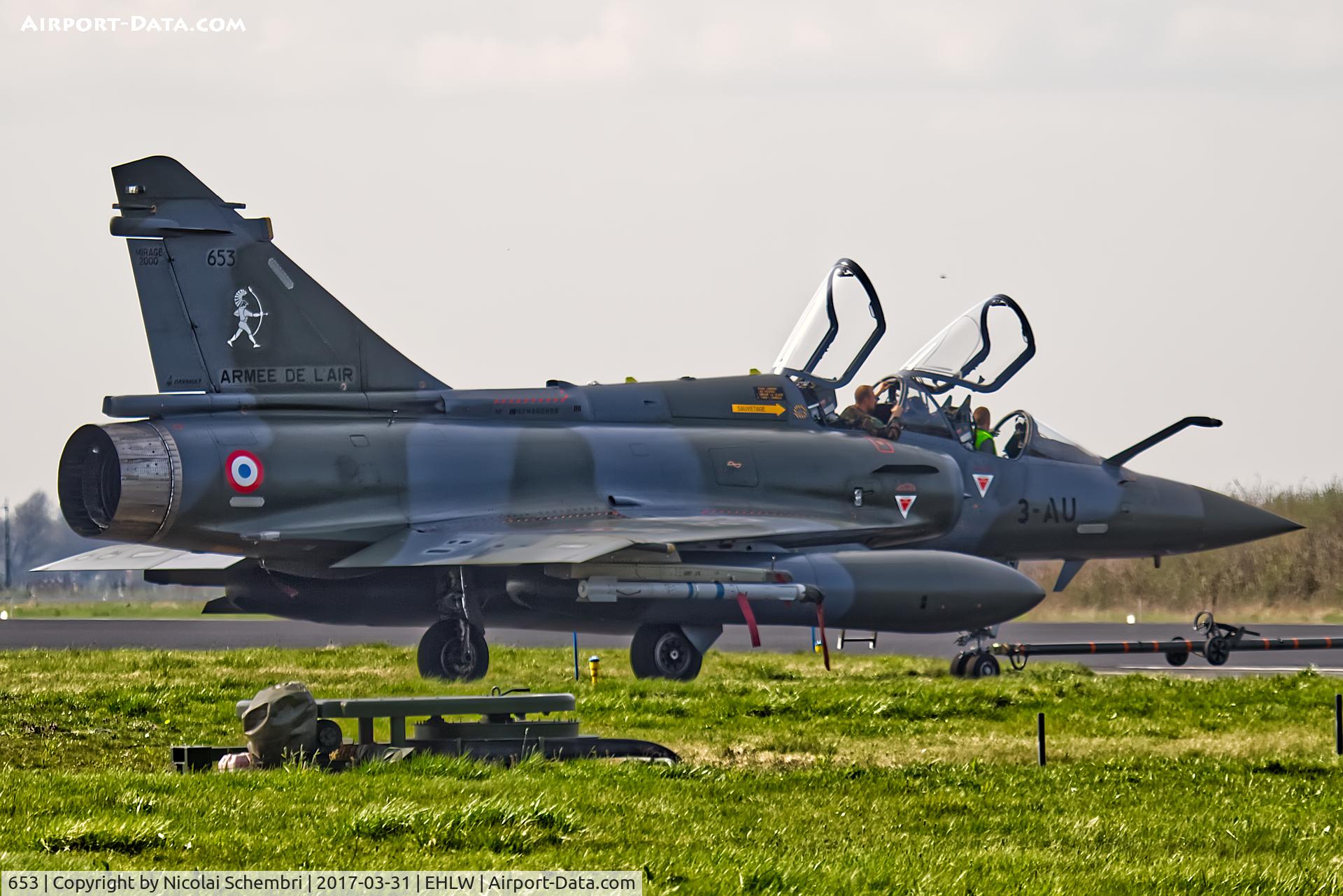 653, Dassault Mirage 2000D C/N 653, Operation Frisian Flag 2017